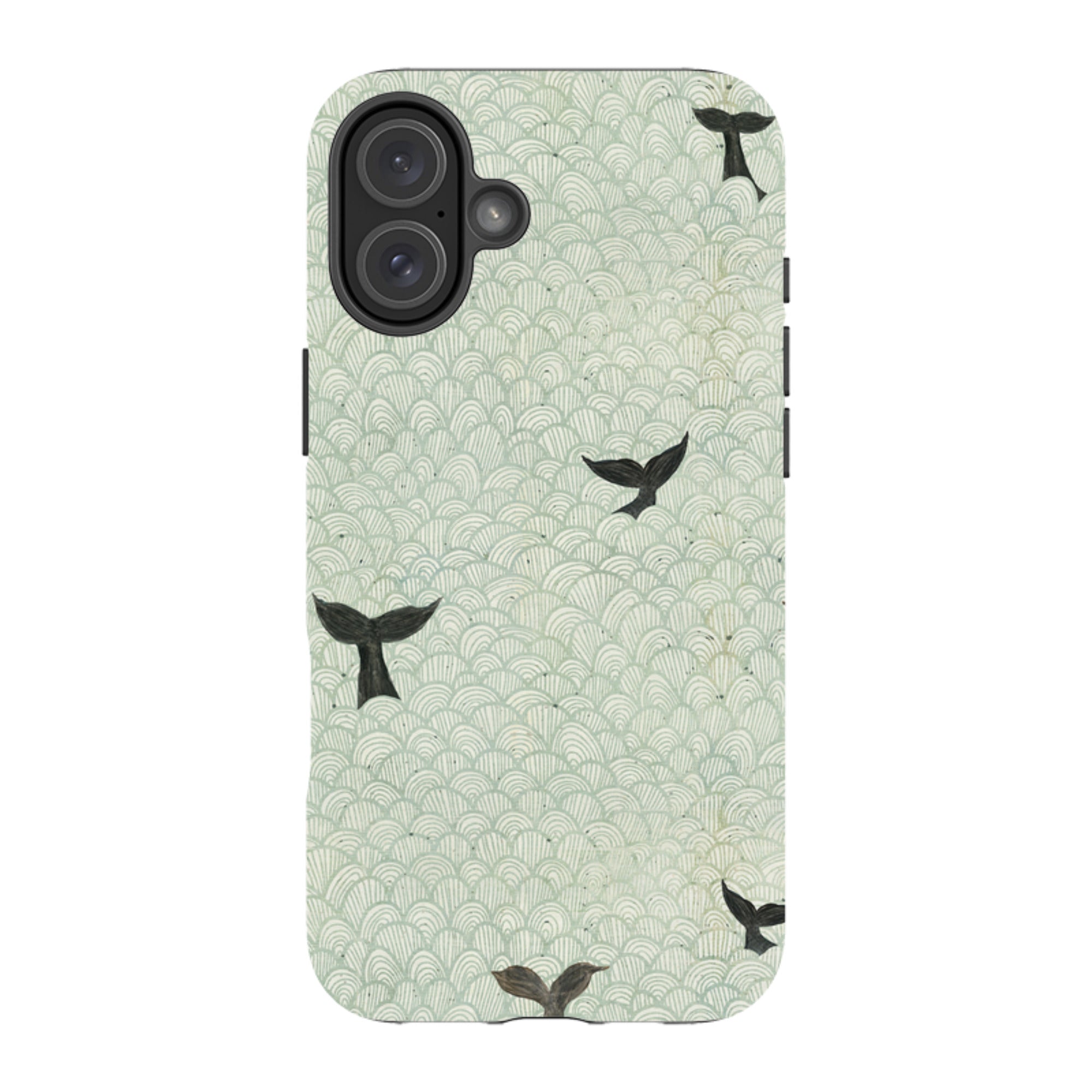 iPhone Tough Case - Whale Tails By Katherine Quinn