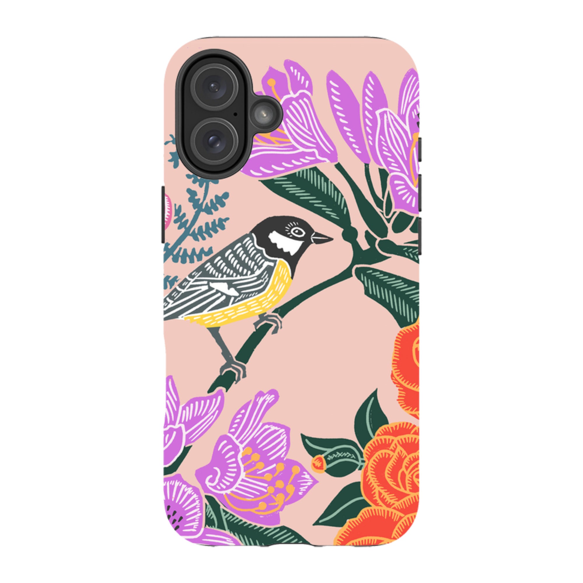 iPhone Tough Case - Camelia By Kate Heiss