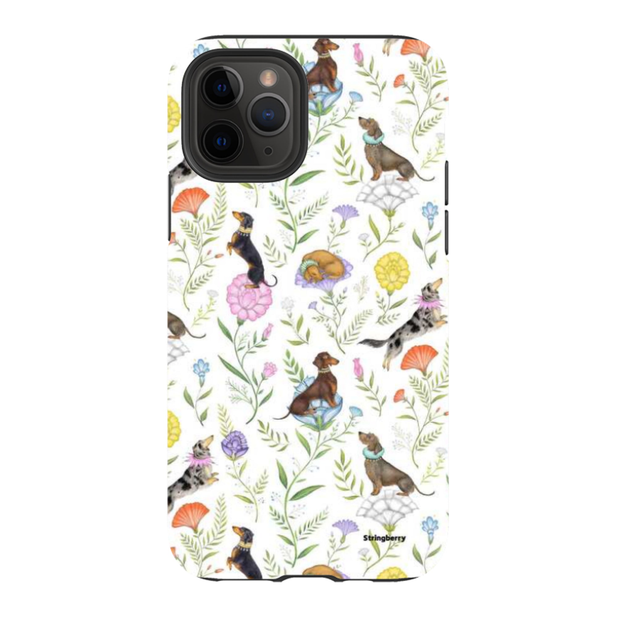 iPhone Tough Case - Doxy Day Afternoon White By Catherine Rowe