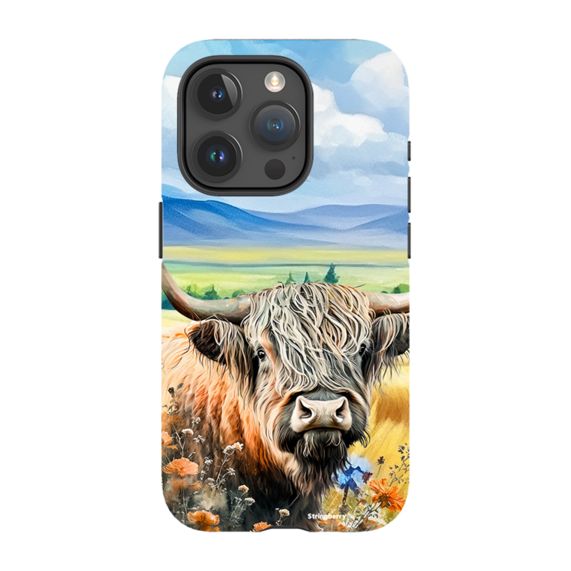 iPhone Tough Case - Highland Cow V