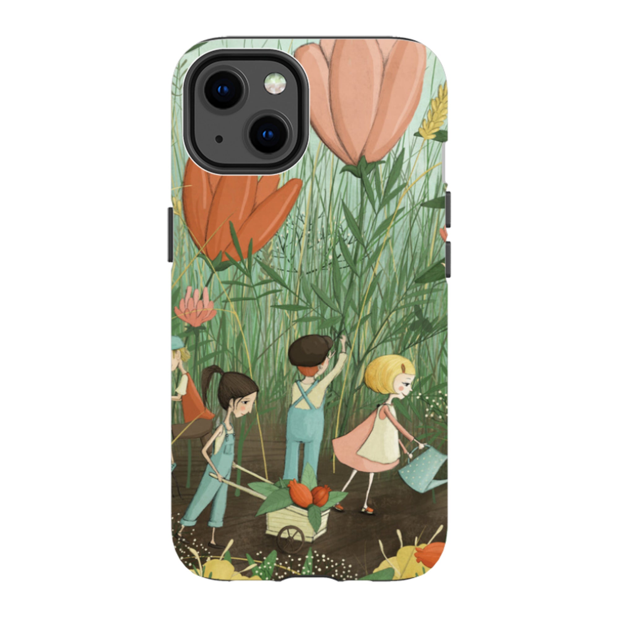 iPhone MagSafe Tough Case - Garden Day By Maja Lindberg