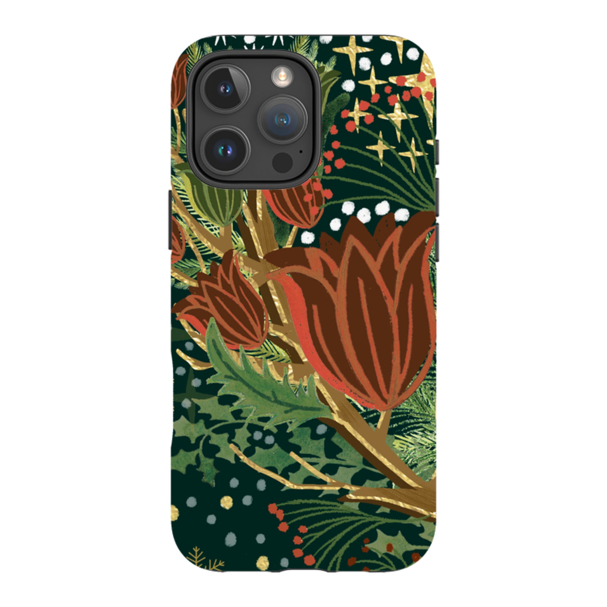iPhone Tough Case - Winter Deer II By Emma Frances Grant