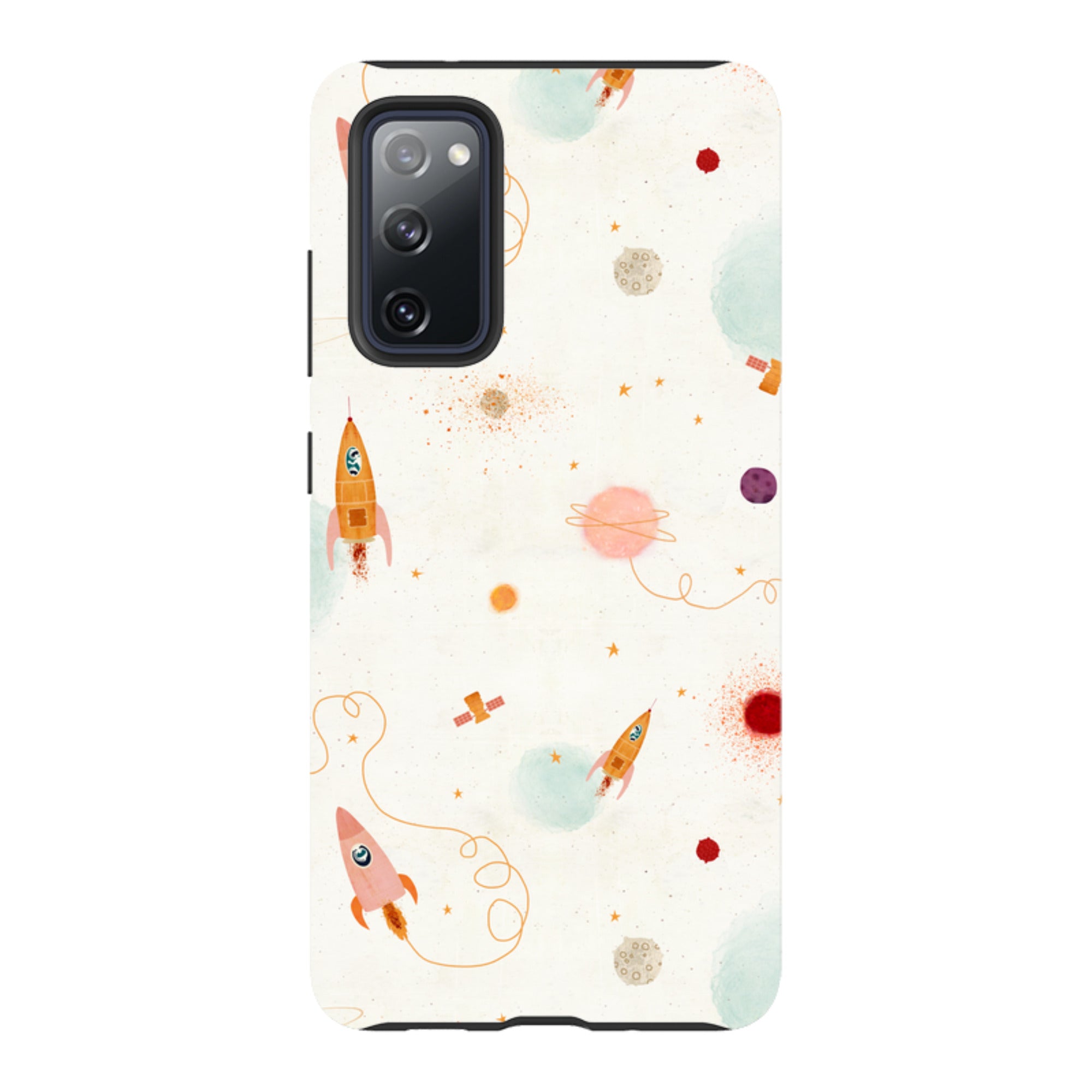 Samsung Tough Case - Rockets Cream By Katherine Quinn