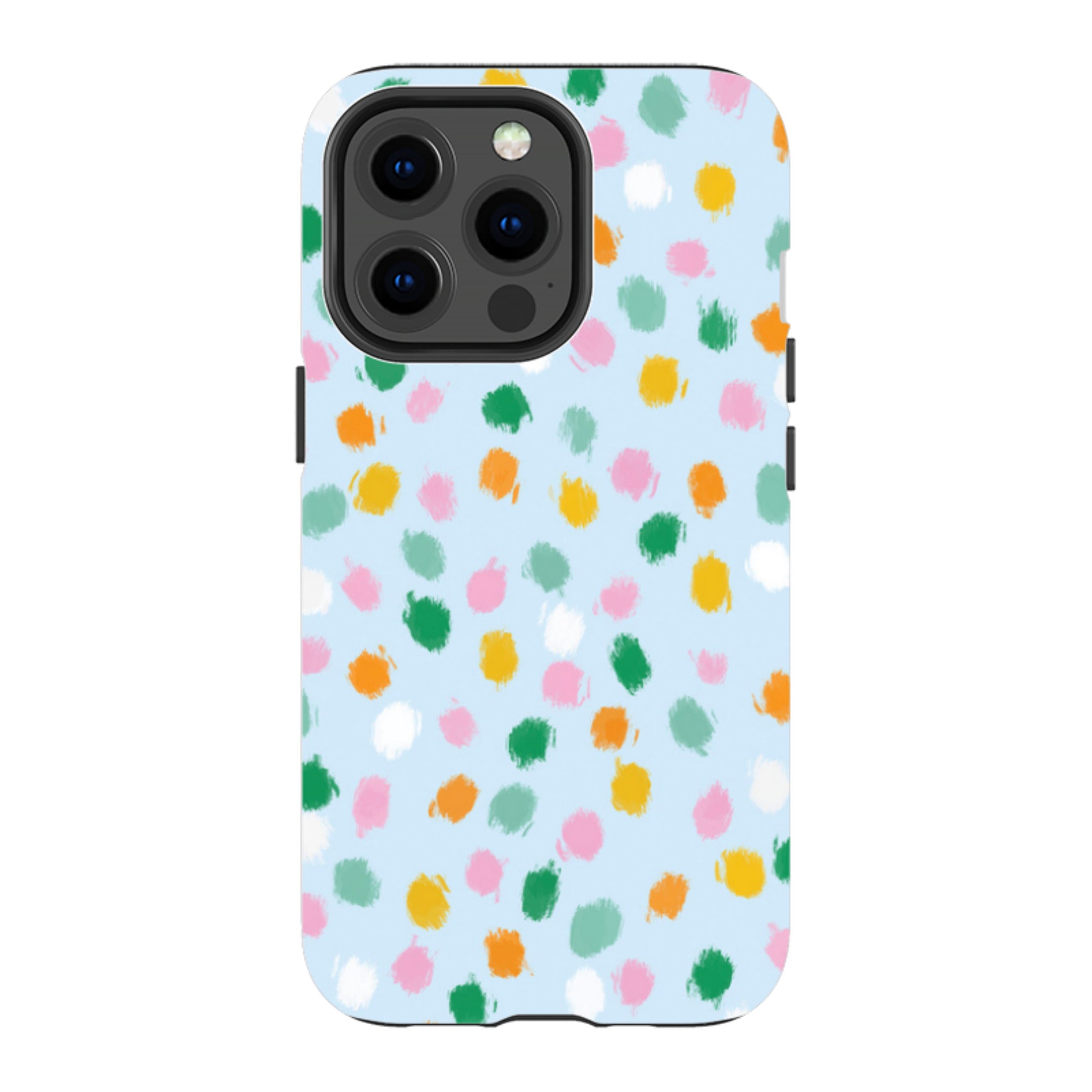 iPhone Tough Case - Spotty Co-Ordinate By Lee Foster Wilson