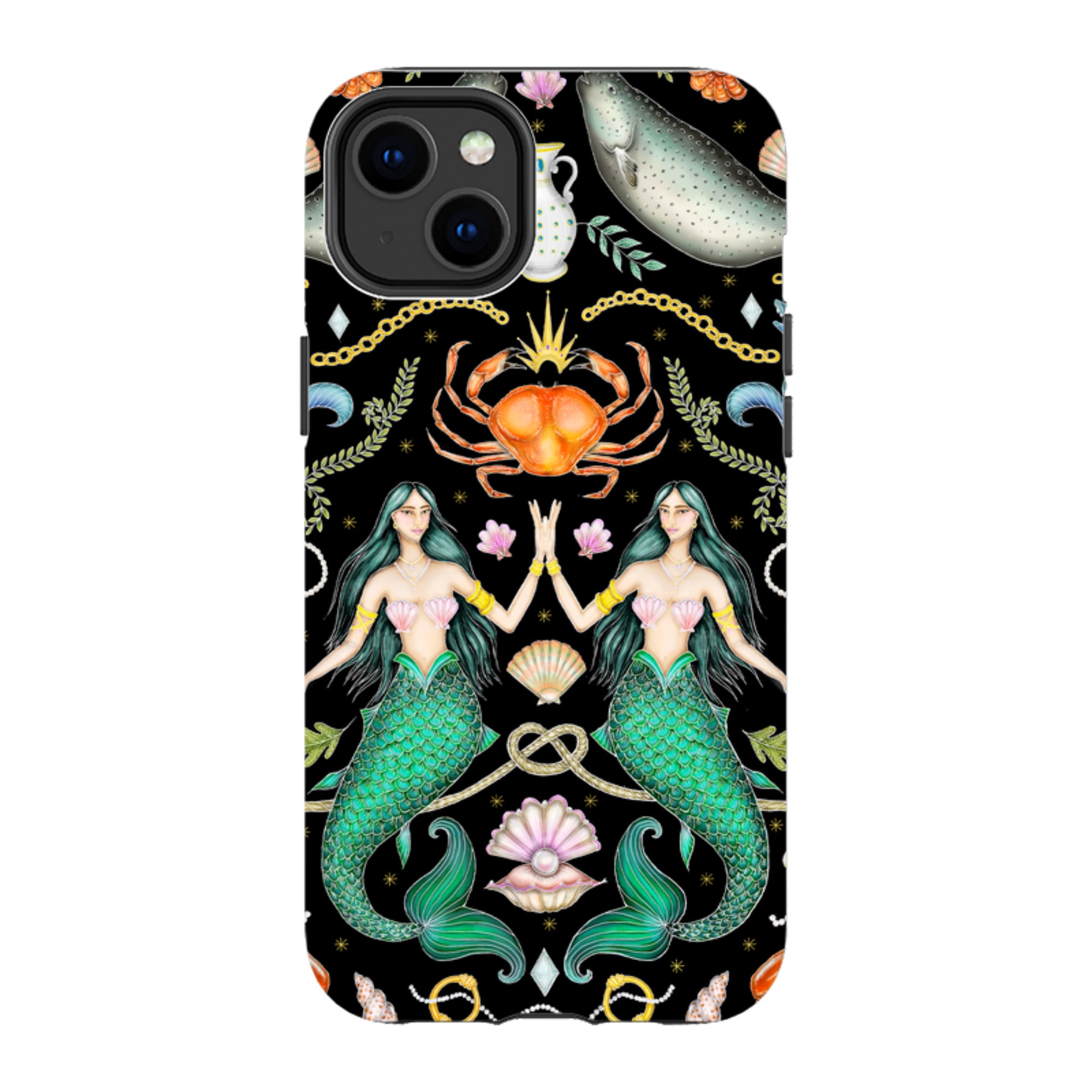 iPhone Tough Case - Tritons Treasure By Catherine Rowe