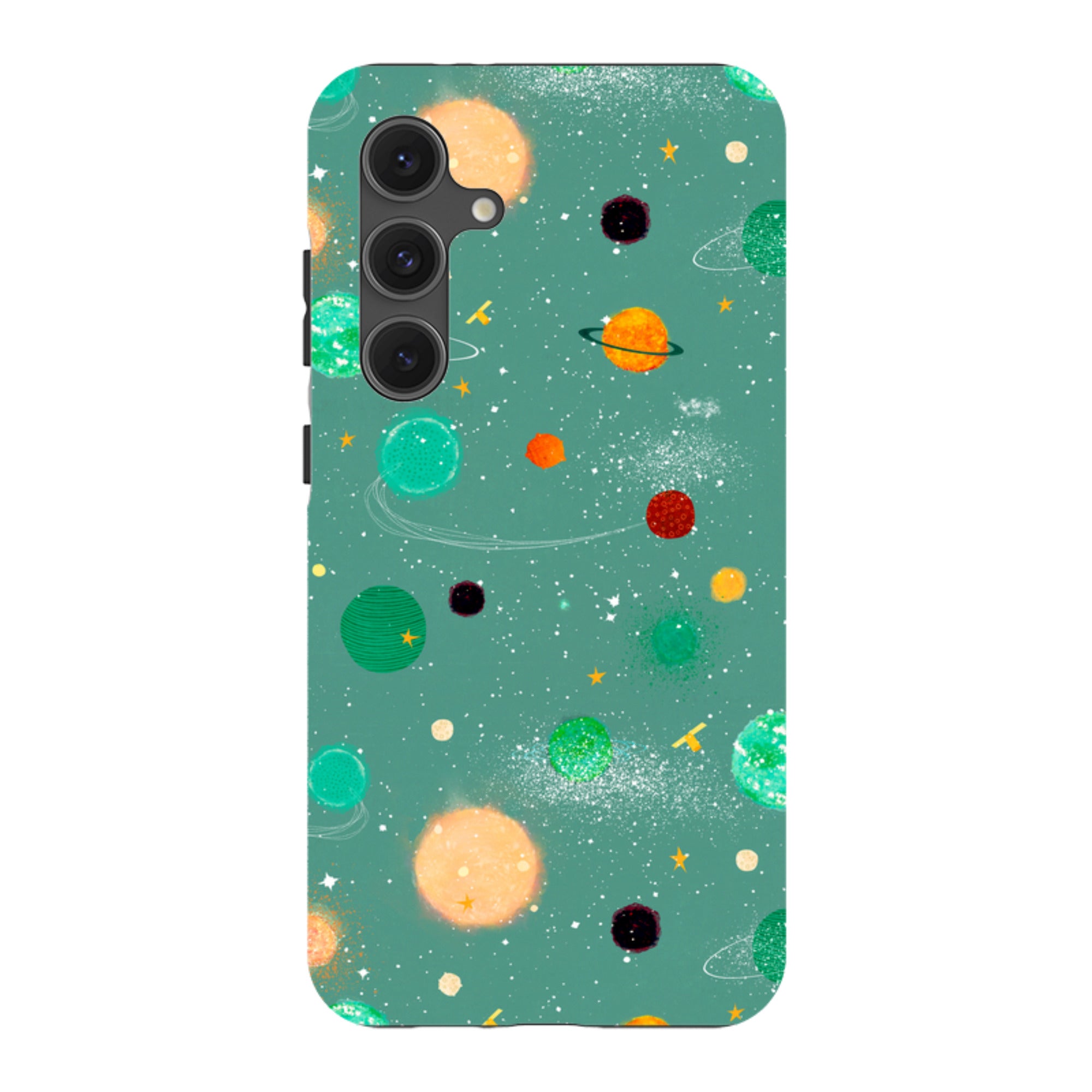 Samsung Tough Case - Far Far Away Green By Katherine Quinn