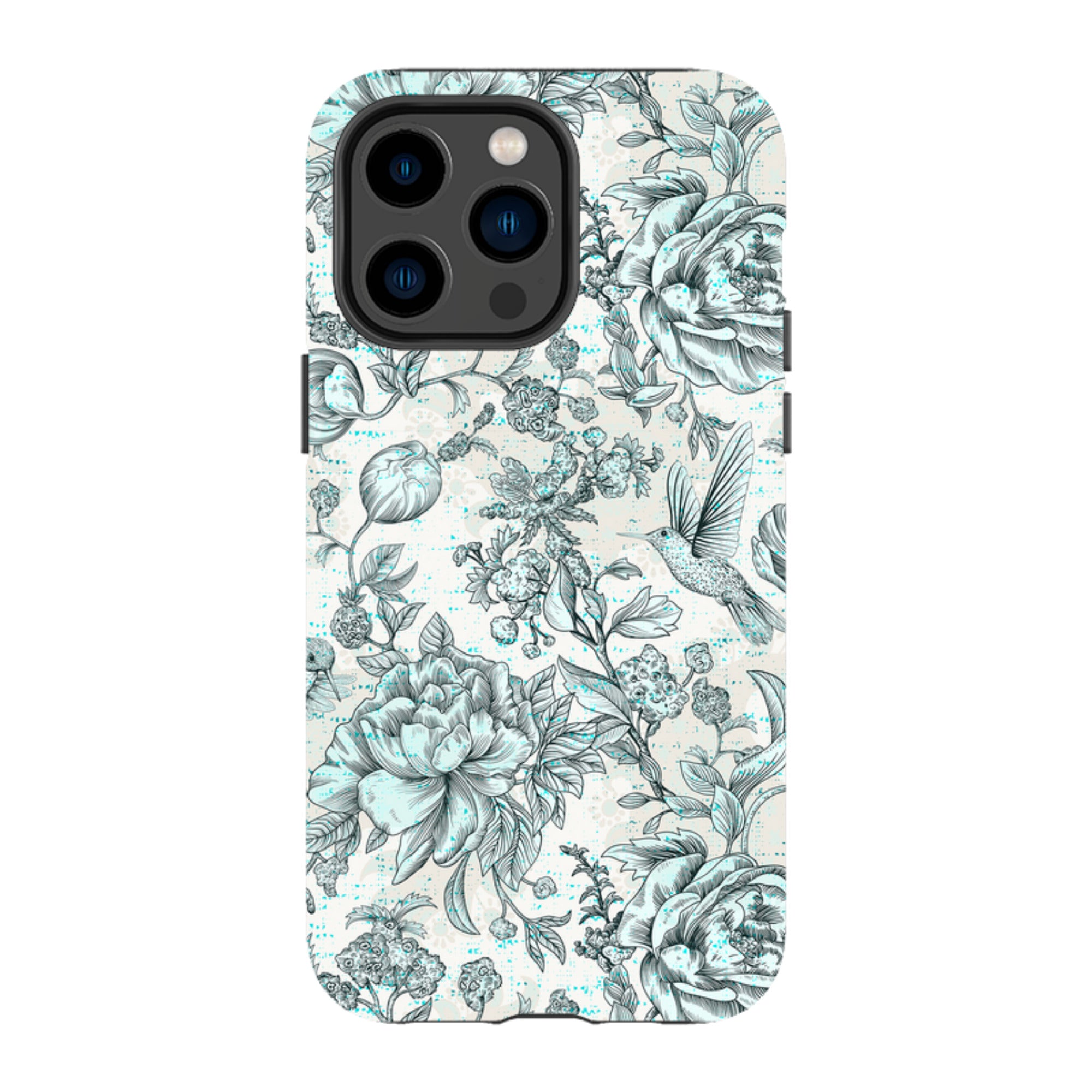 iPhone MagSafe Tough Case -  Blue Peonies