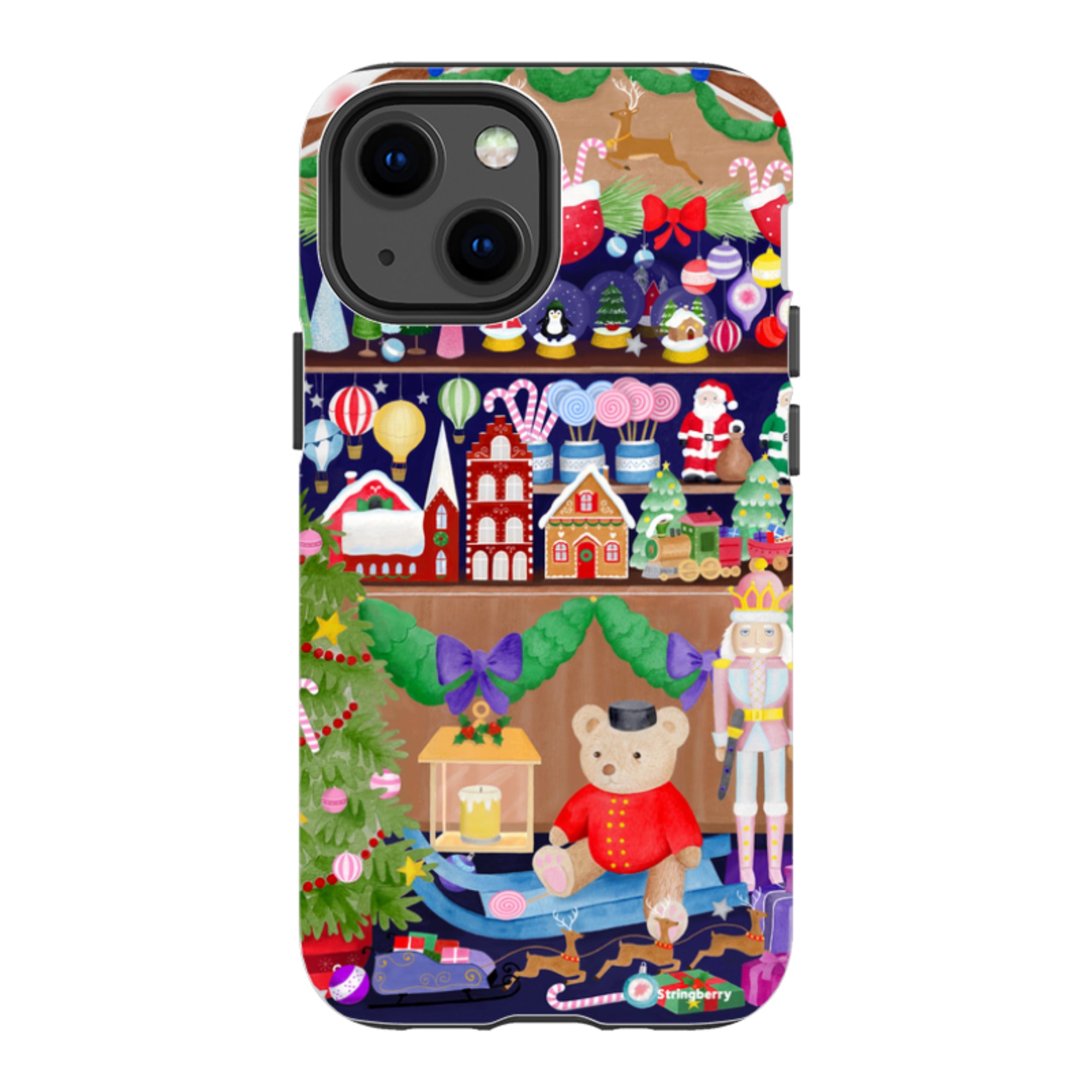 iPhone Tough Case - Christmas Shop By Bex Parkin