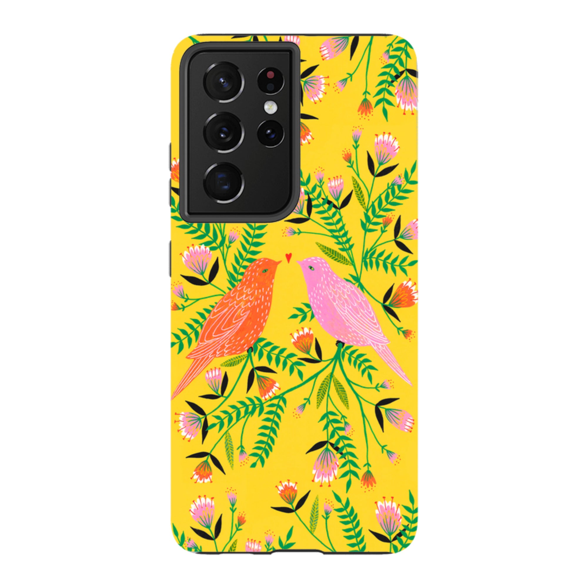 Samsung Tough Case - Love Birds By Lee Foster Wilson