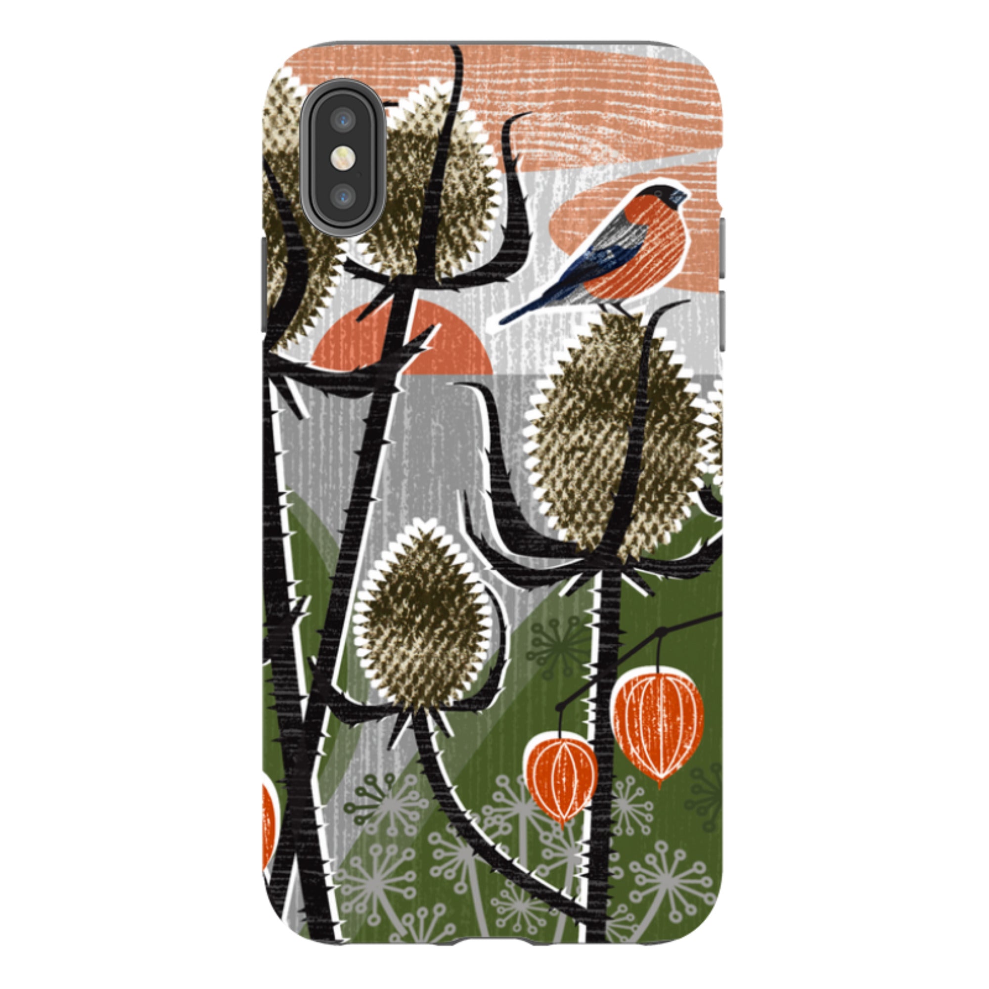 iPhone Tough Case - Thistle By Liane Payne
