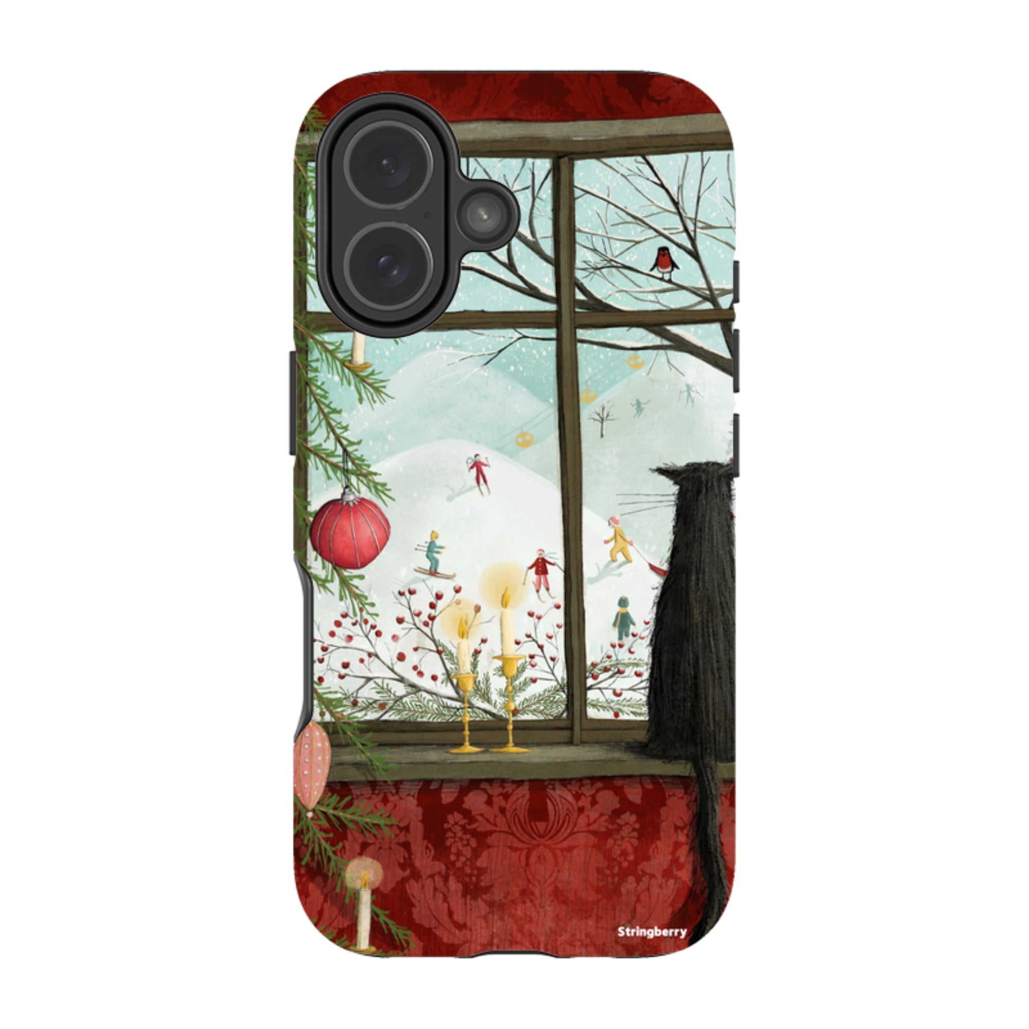 iPhone MagSafe Tough Case - Christmas Window By Maja Lindberg