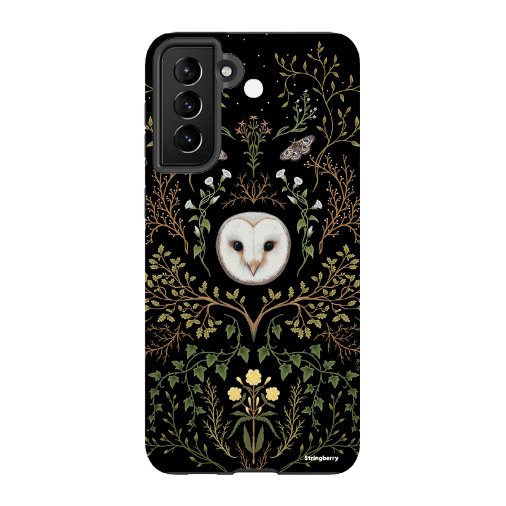Samsung Tough Case - Owl Pattern By Anna Stead