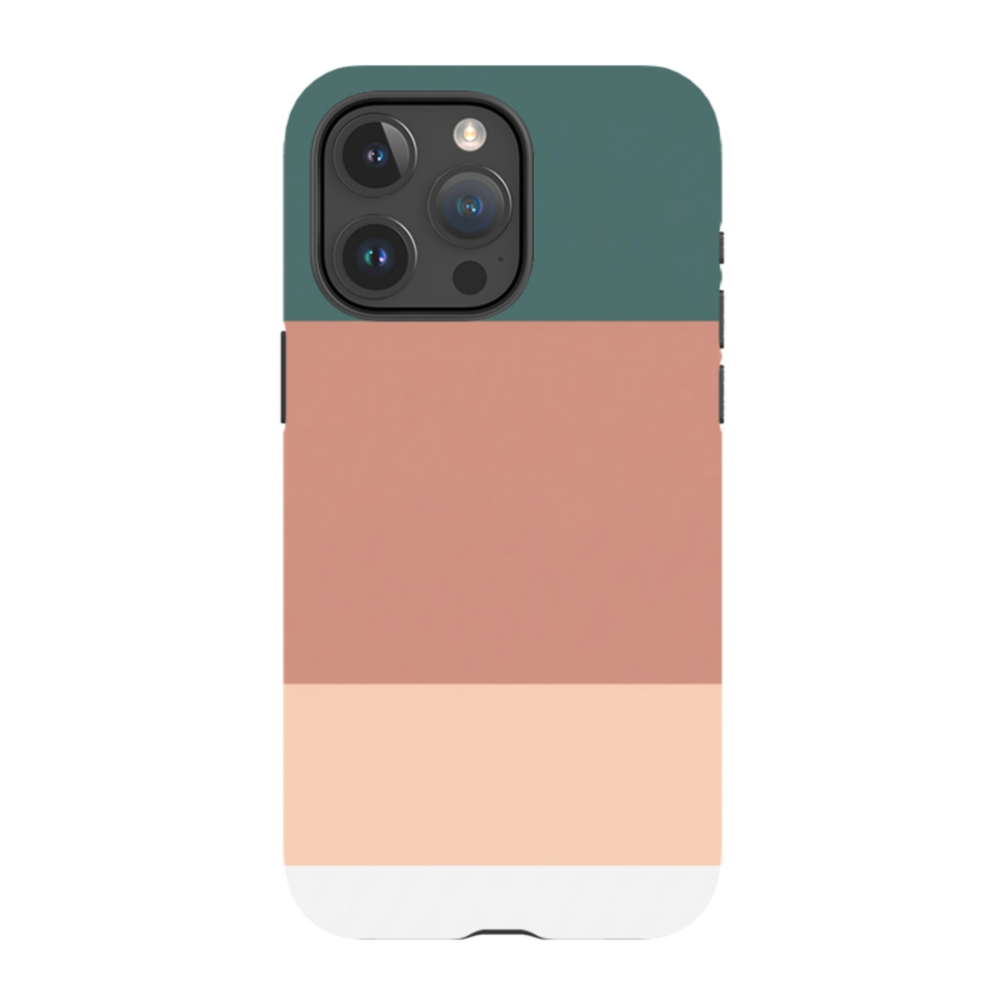 iPhone Tough Case - Muted Teal Gradient