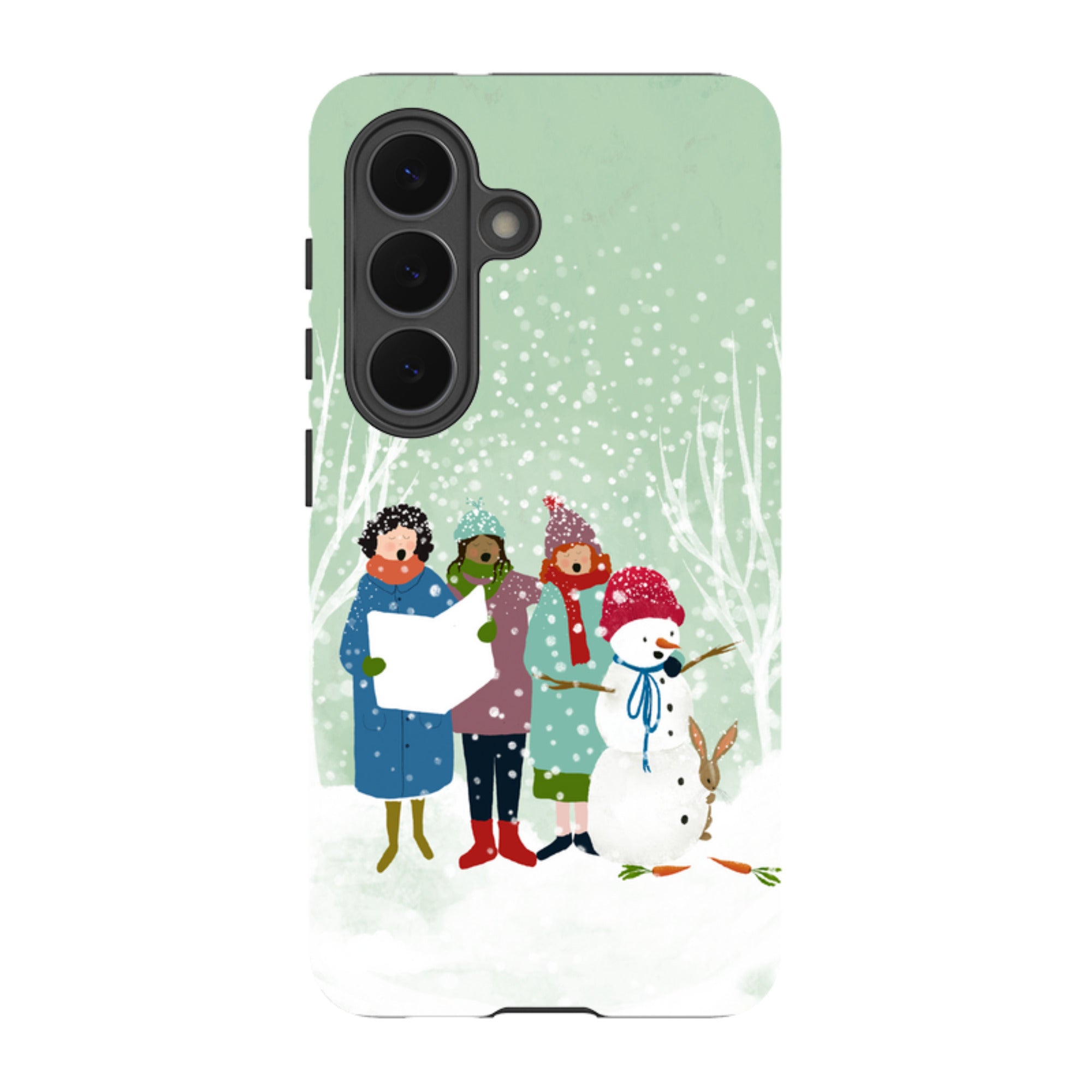 Samsung Tough Case - Card Singers 3 By Katherine Quinn