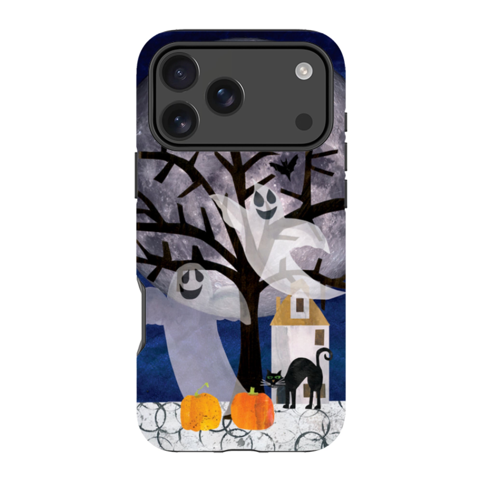 iPhone MagSafe Tough Case - Halloween Moon By Tracey English