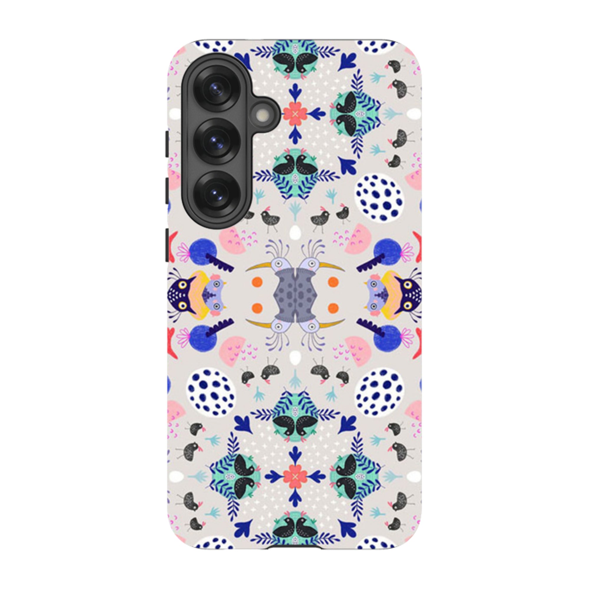 Samsung Tough Case - Crazybird Pattern By Mia Underwood
