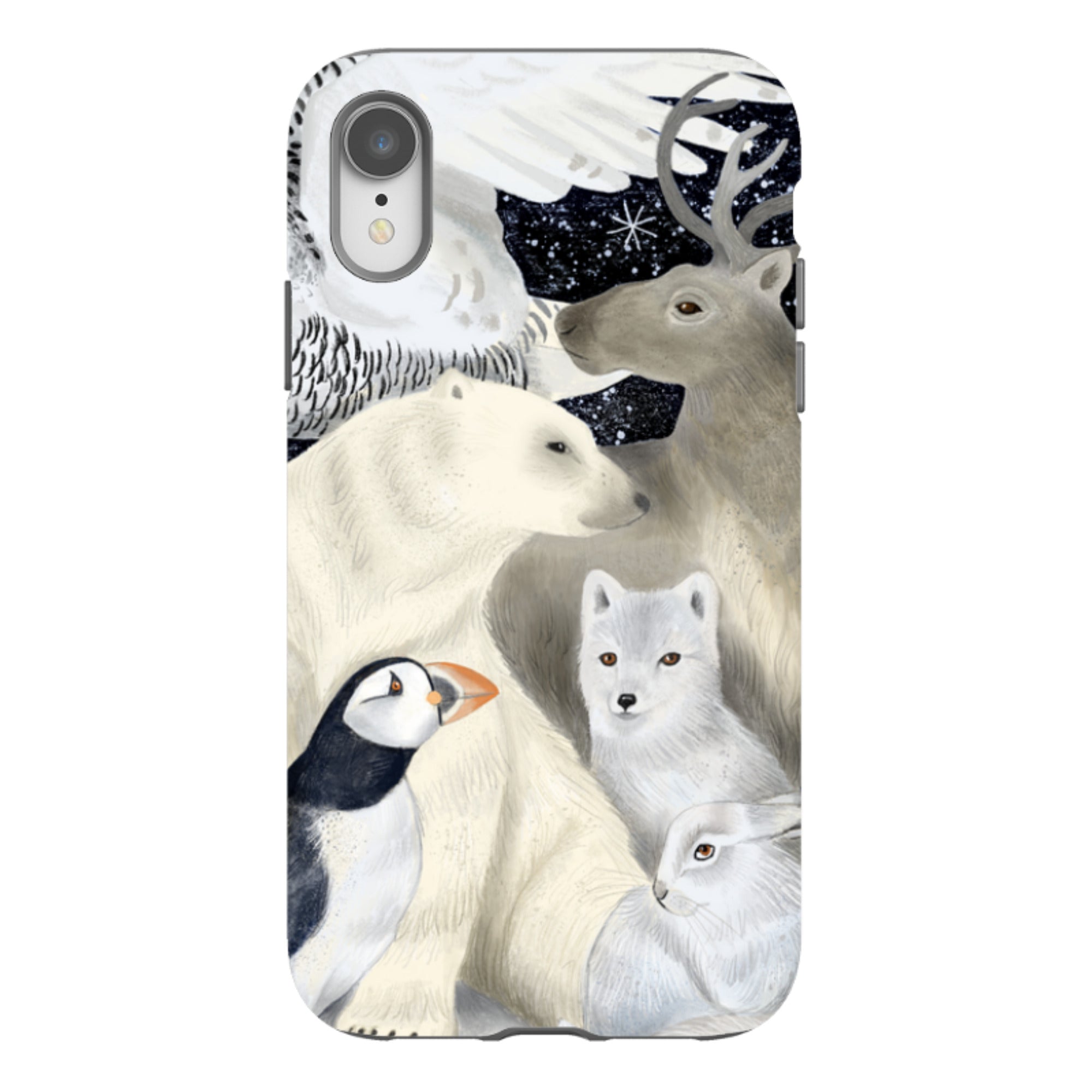 iPhone Tough Case - Creatures Of The North By Bex Parkin