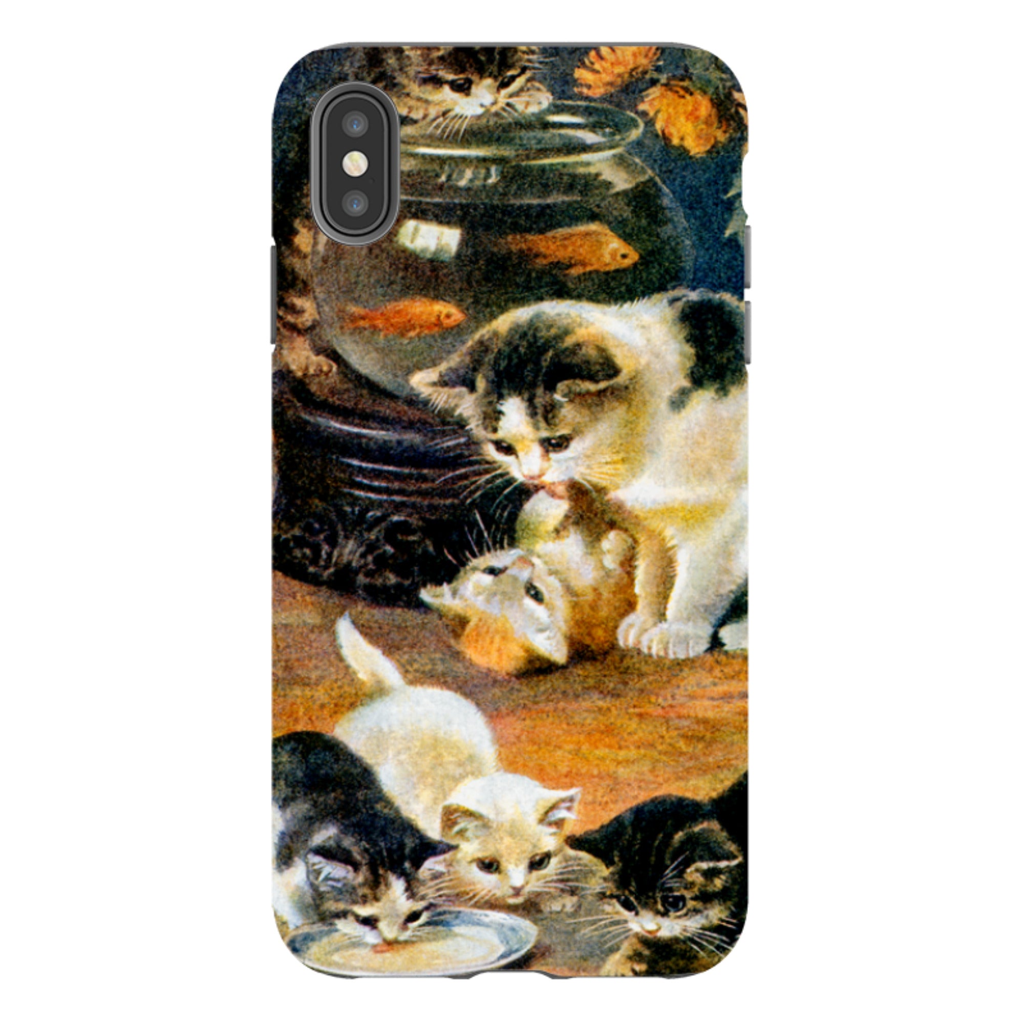 iPhone Tough Case - A Frolicsome Family By Heritage