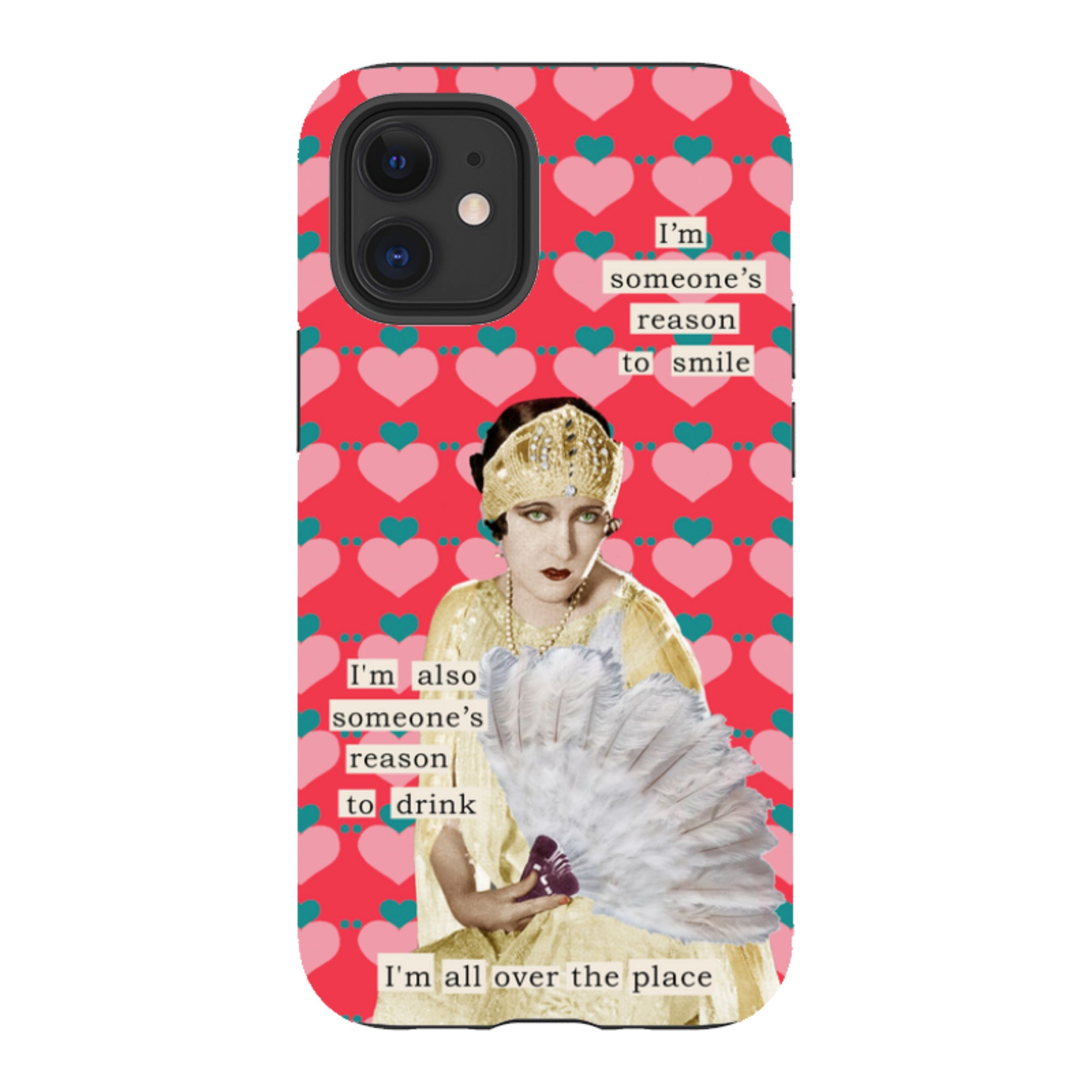 iPhone Tough Case - Someones Reason To Smile By Clare Jordan