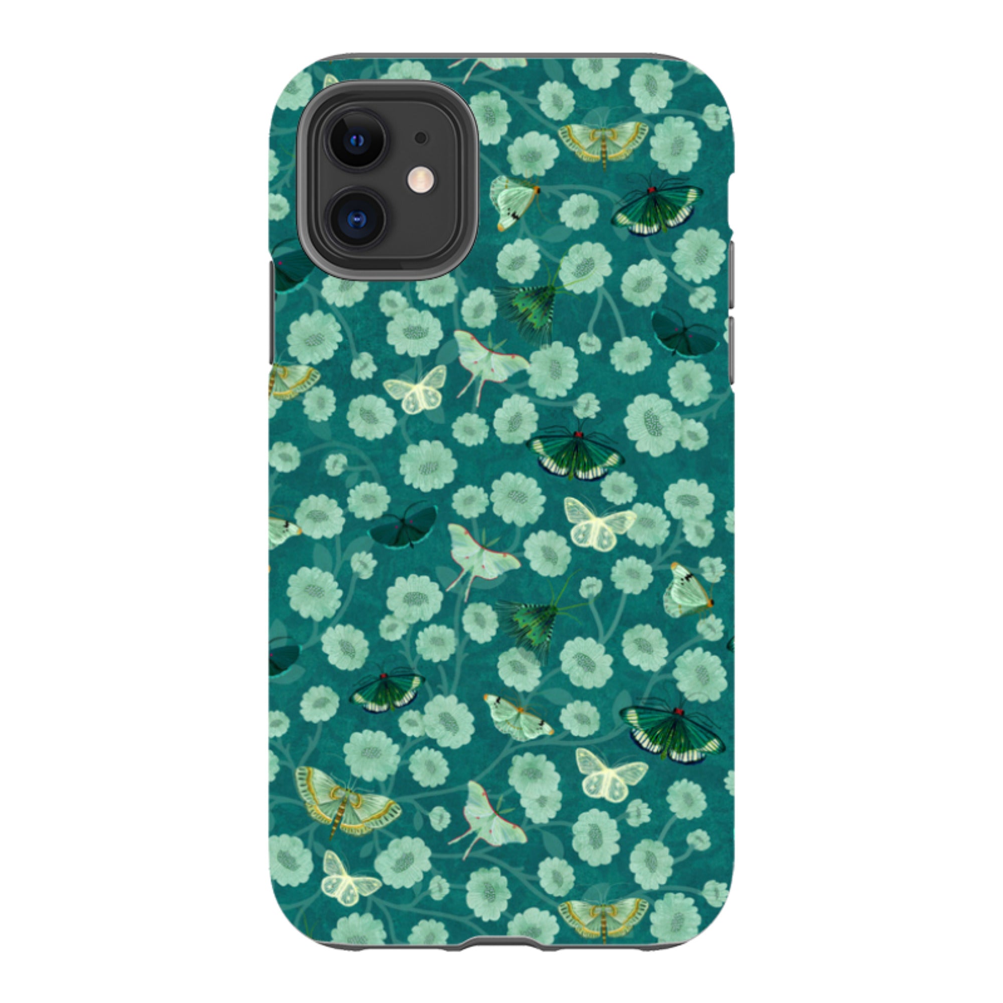 iPhone Tough Case - Small Moths 2 By Katherine Quinn