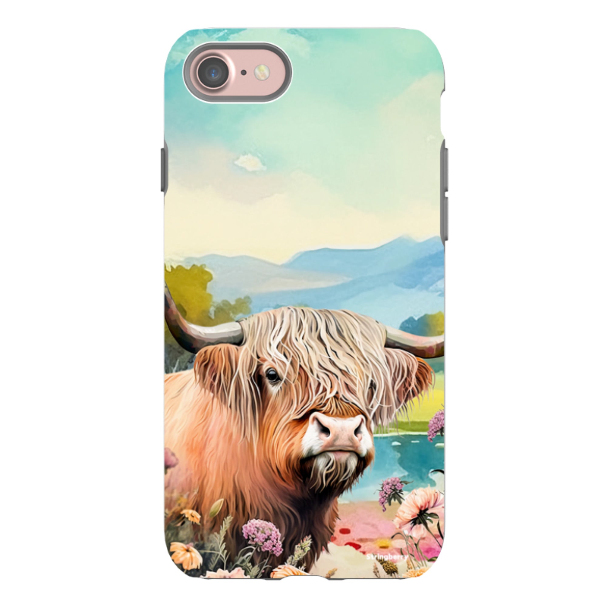 iPhone Tough Case - Highland Cow I