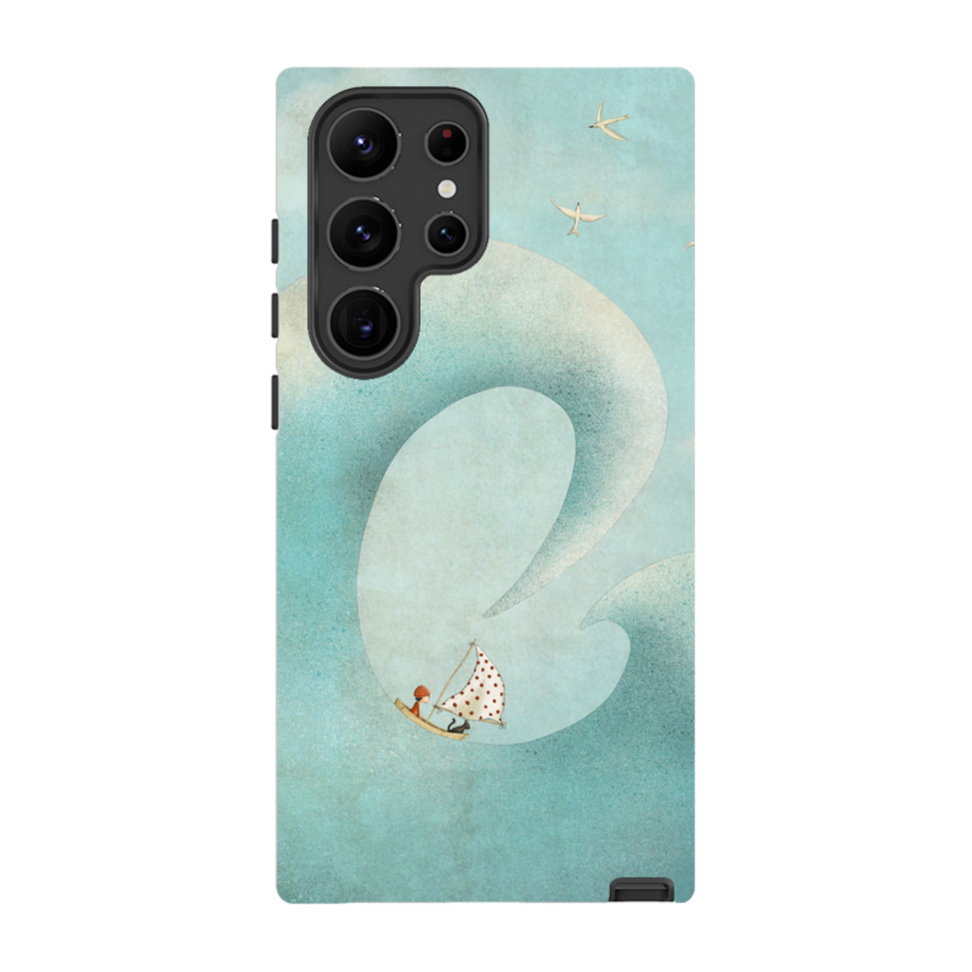 Samsung Tough  Case - The Wave By Maja Lindberg