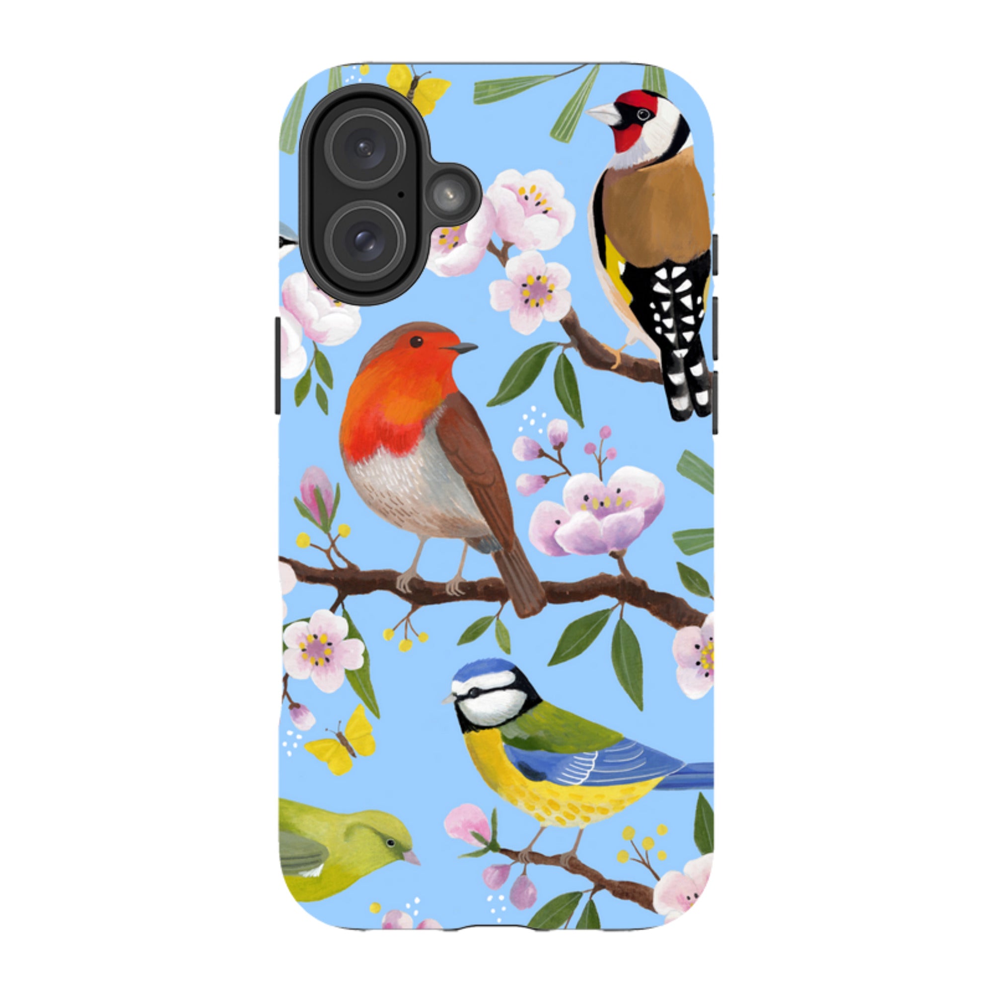 iPhone MagSafe Tough Case -  Garden Birds By Bex Parkin