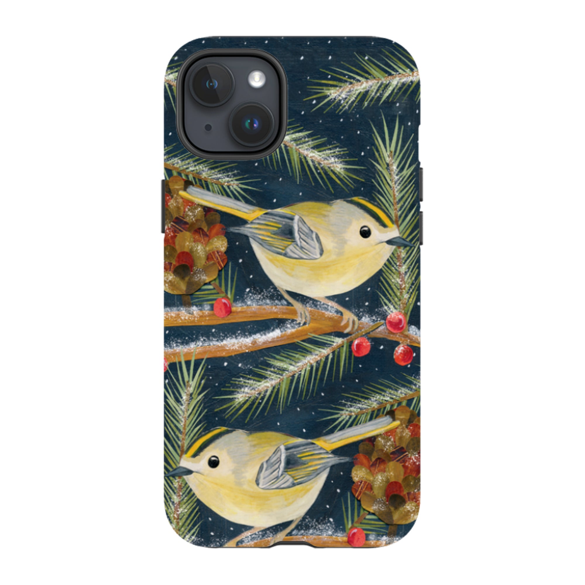 iPhone MagSafe Tough Case - Goldcrest By Tracey English