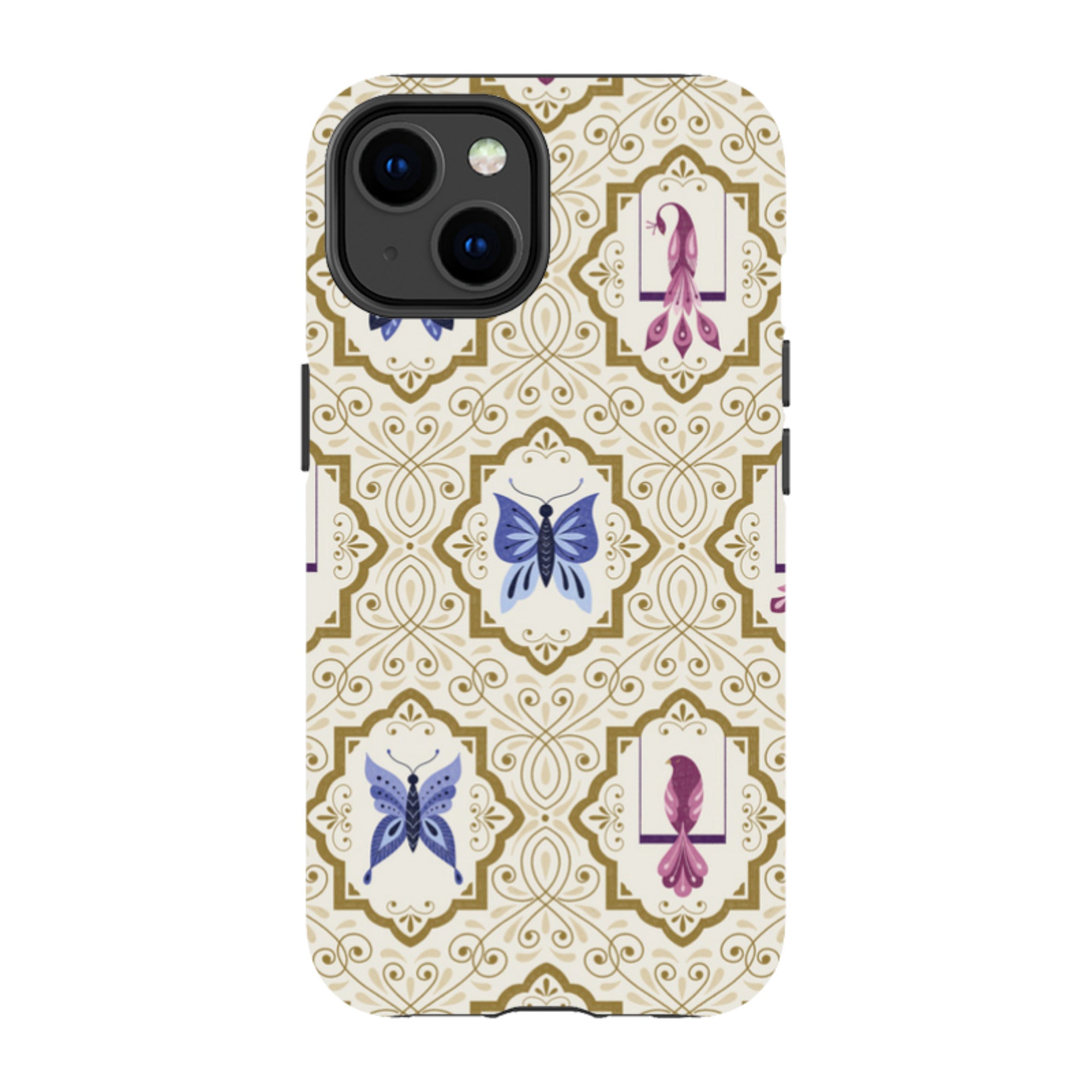 iPhone Tough Case - Wingframes Ivory By Jenny Zemanek