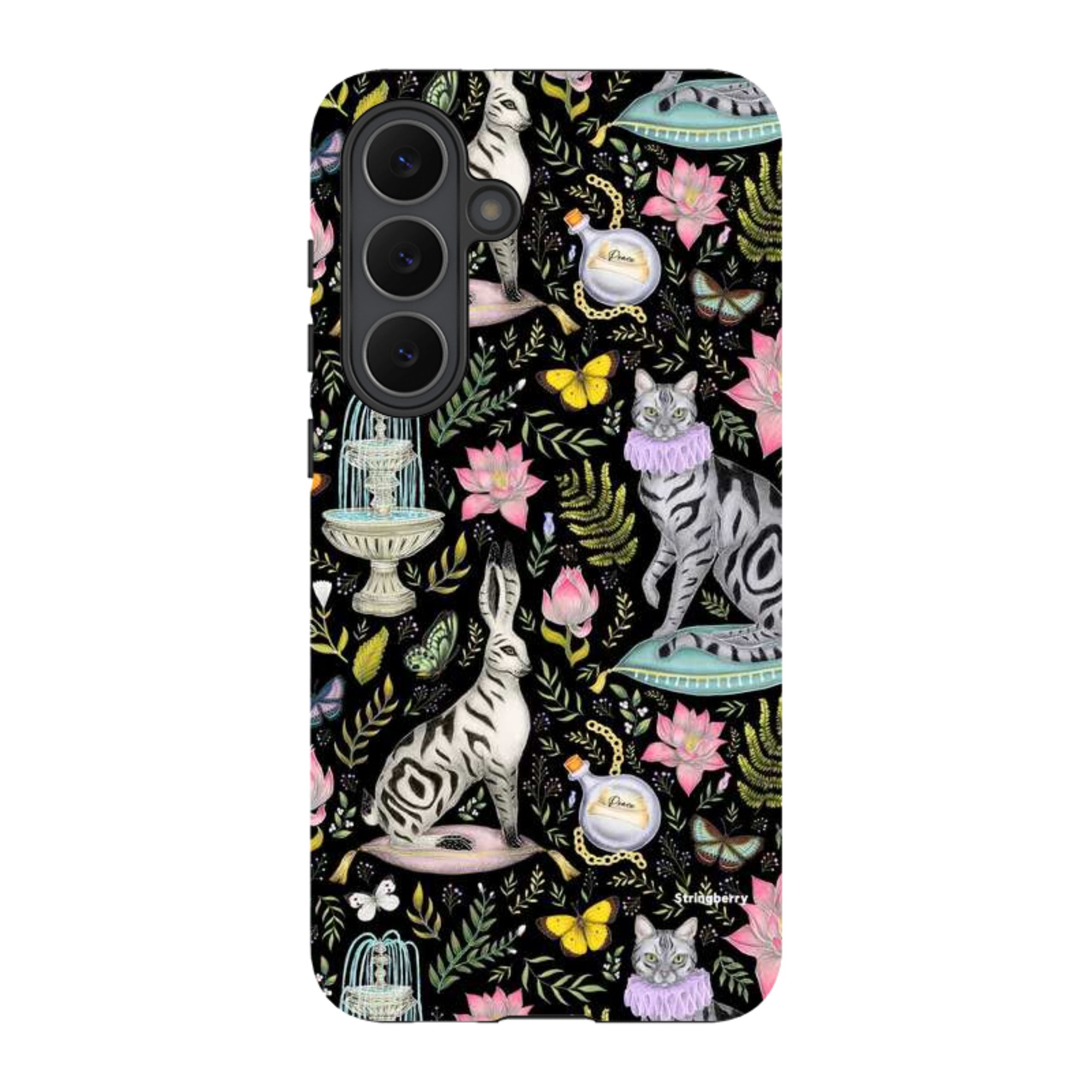 Samsung Tough Case - Lotus Garden By Catherine Rowe
