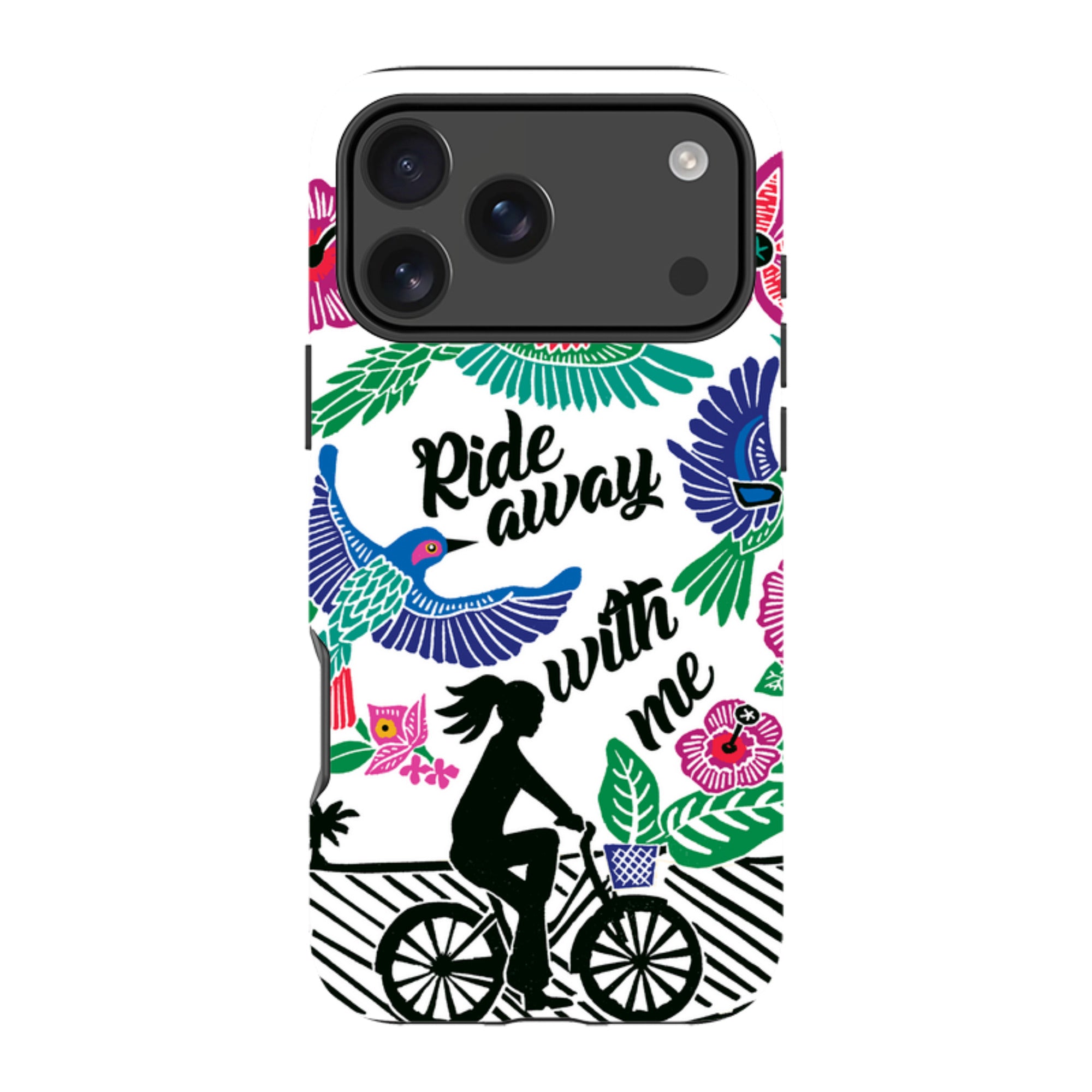 iPhone Tough Case - Ride With Me By Kate Heiss