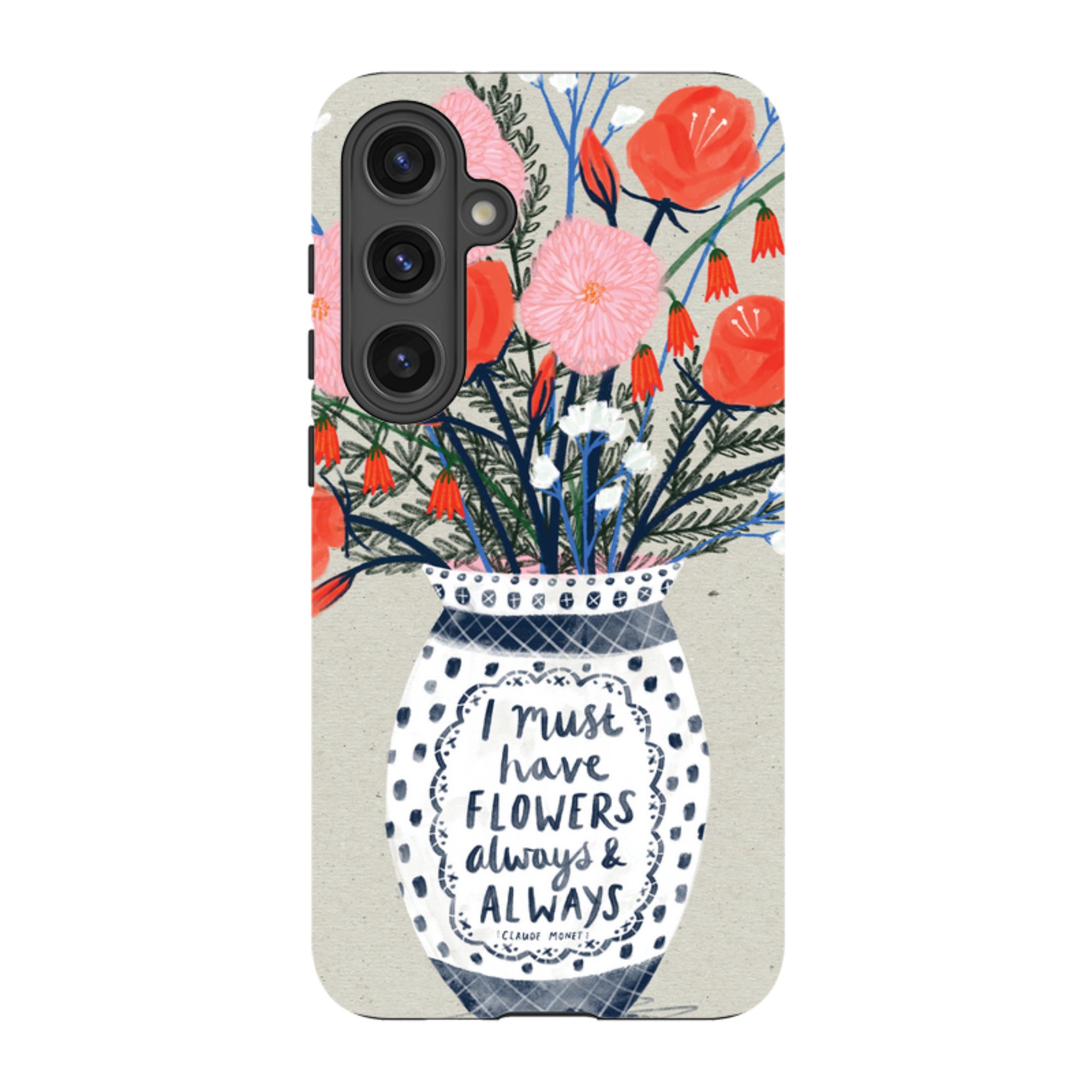 Samsung Tough Case - Flowers Always By Lee Foster Wilson