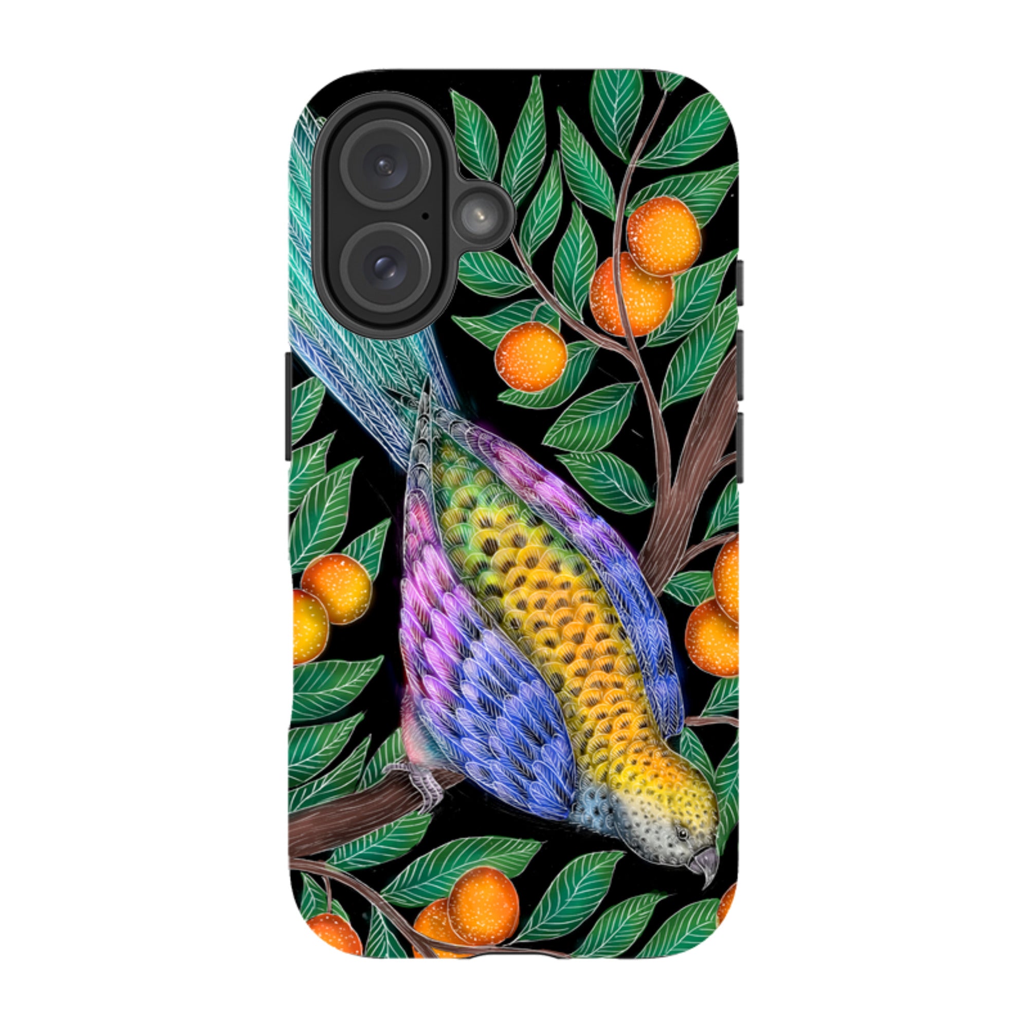 iPhone MagSafe Tough Case -  Parrot By Catherine Rowe