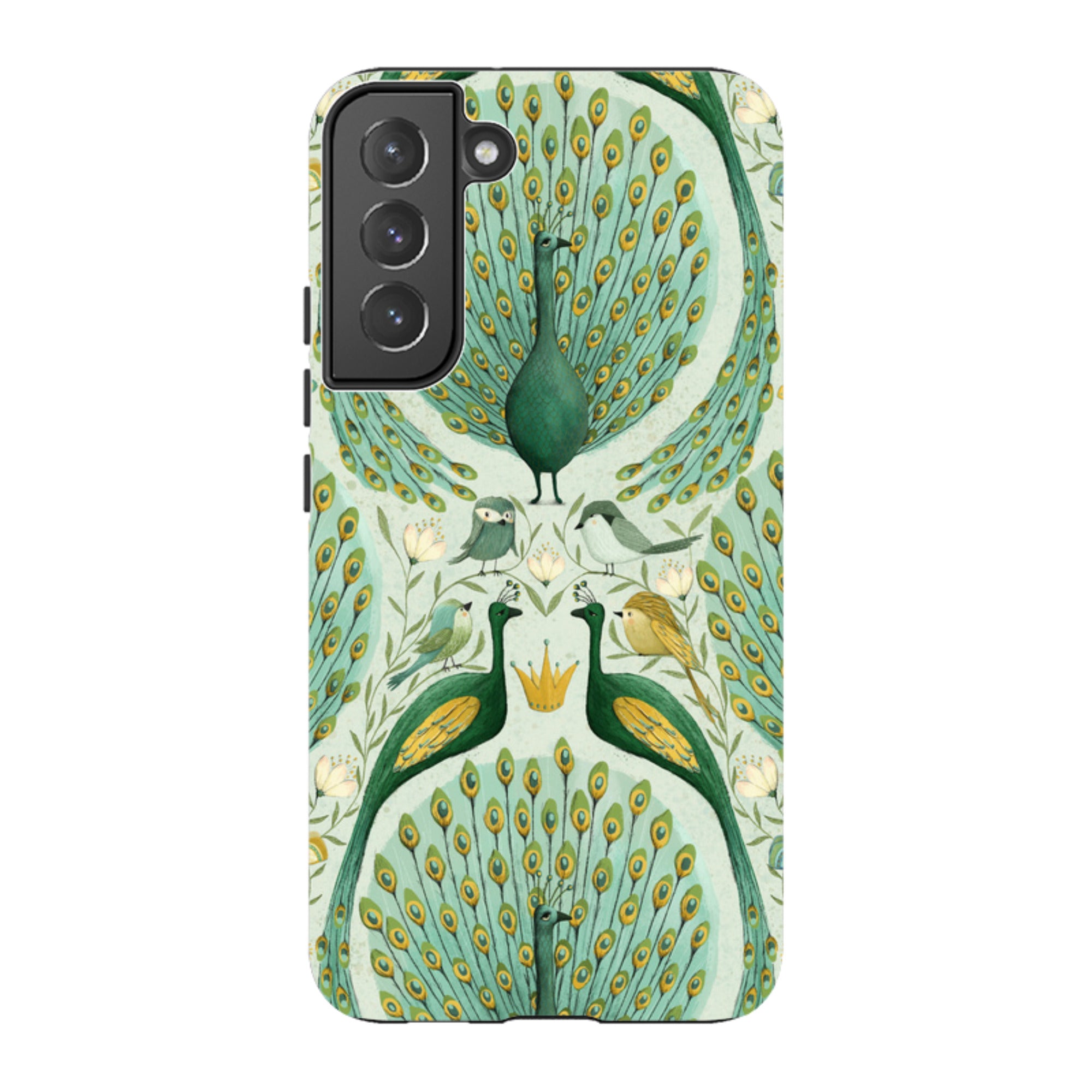 Samsung Tough Case - Peacock Pattern By Maja Lindberg