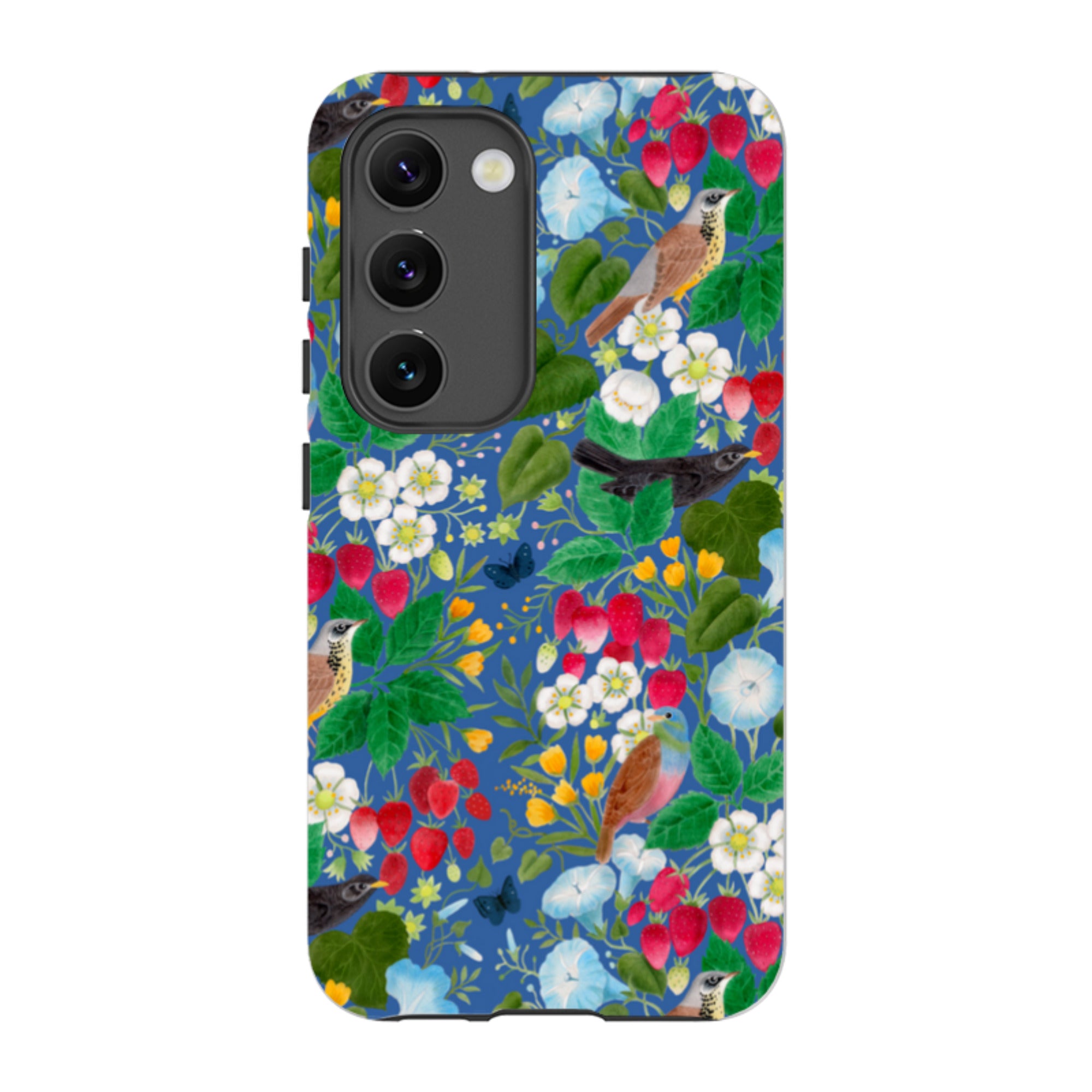 Samsung Tough  Case - Strawberry Thief By Bex Parkin