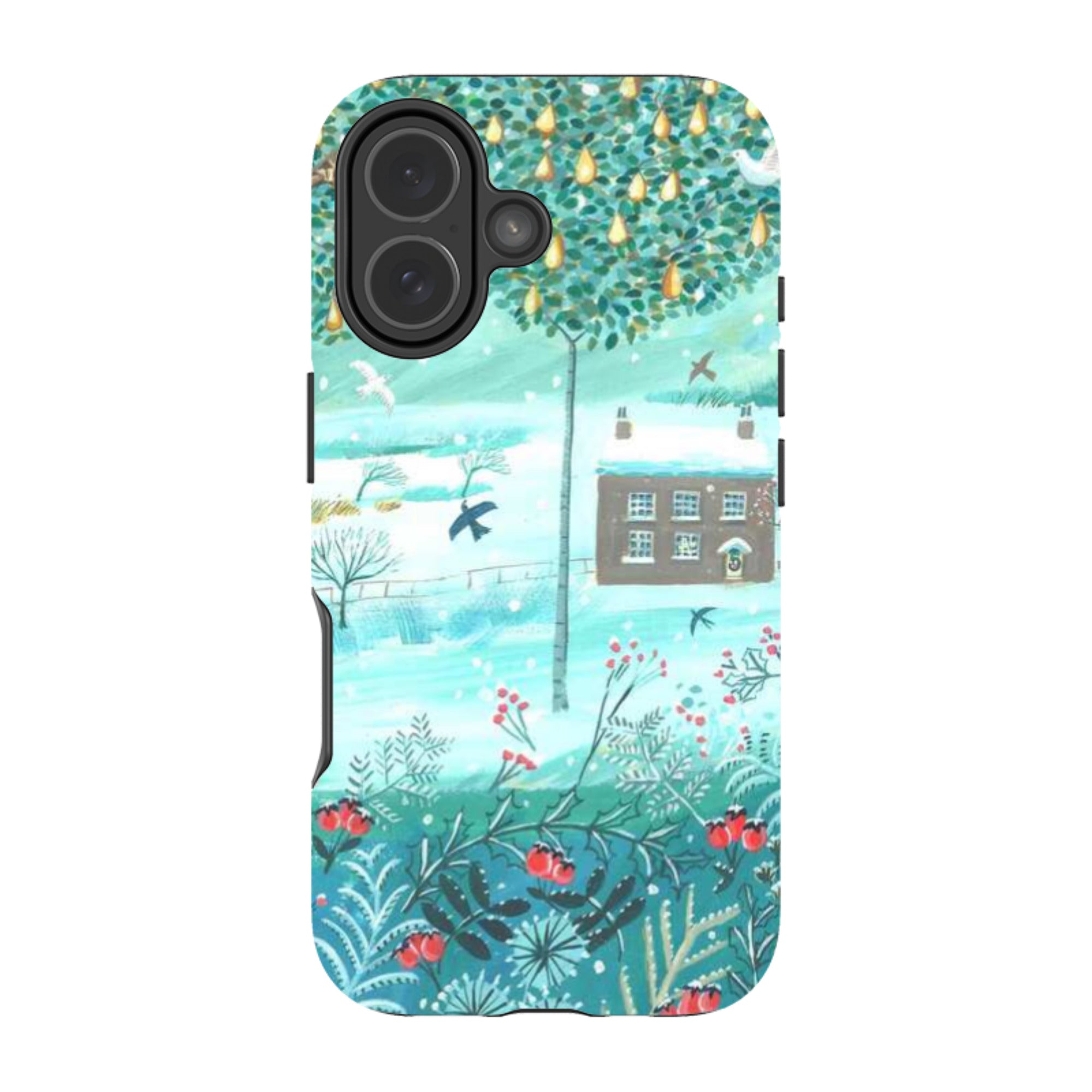 iPhone Tough Case - Pear Trees By Mary Stubberfield