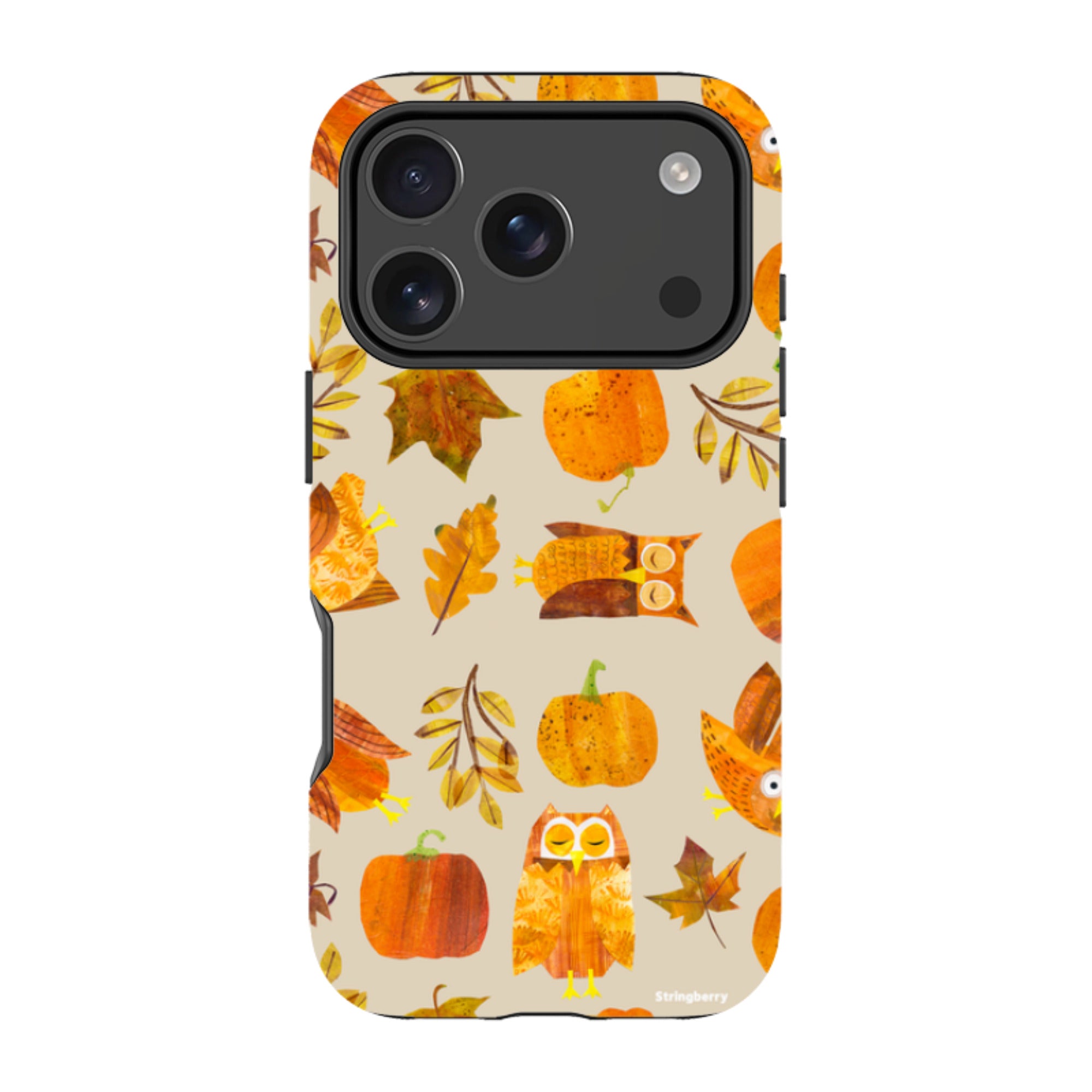 iPhone MagSafe Tough Case - Pumpkins and Owls By Tracey English