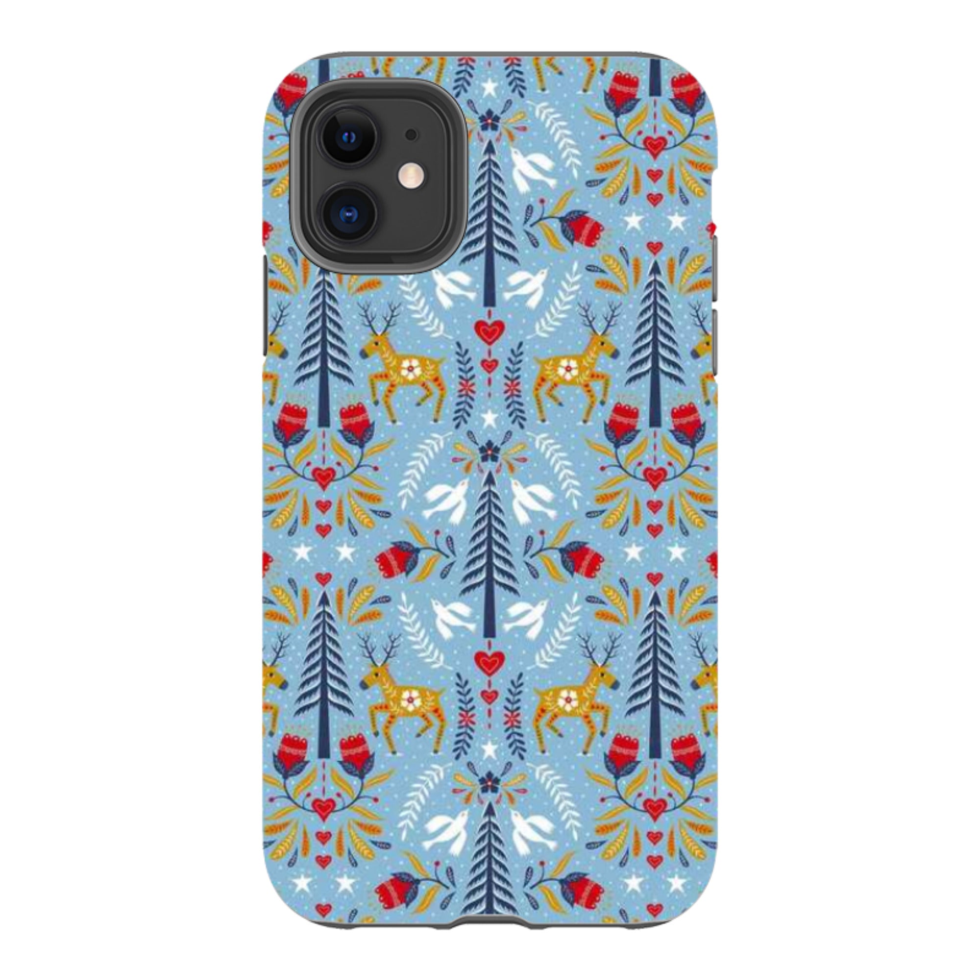 iPhone Tough Case - Xmas Pattern By Suzy Taylor