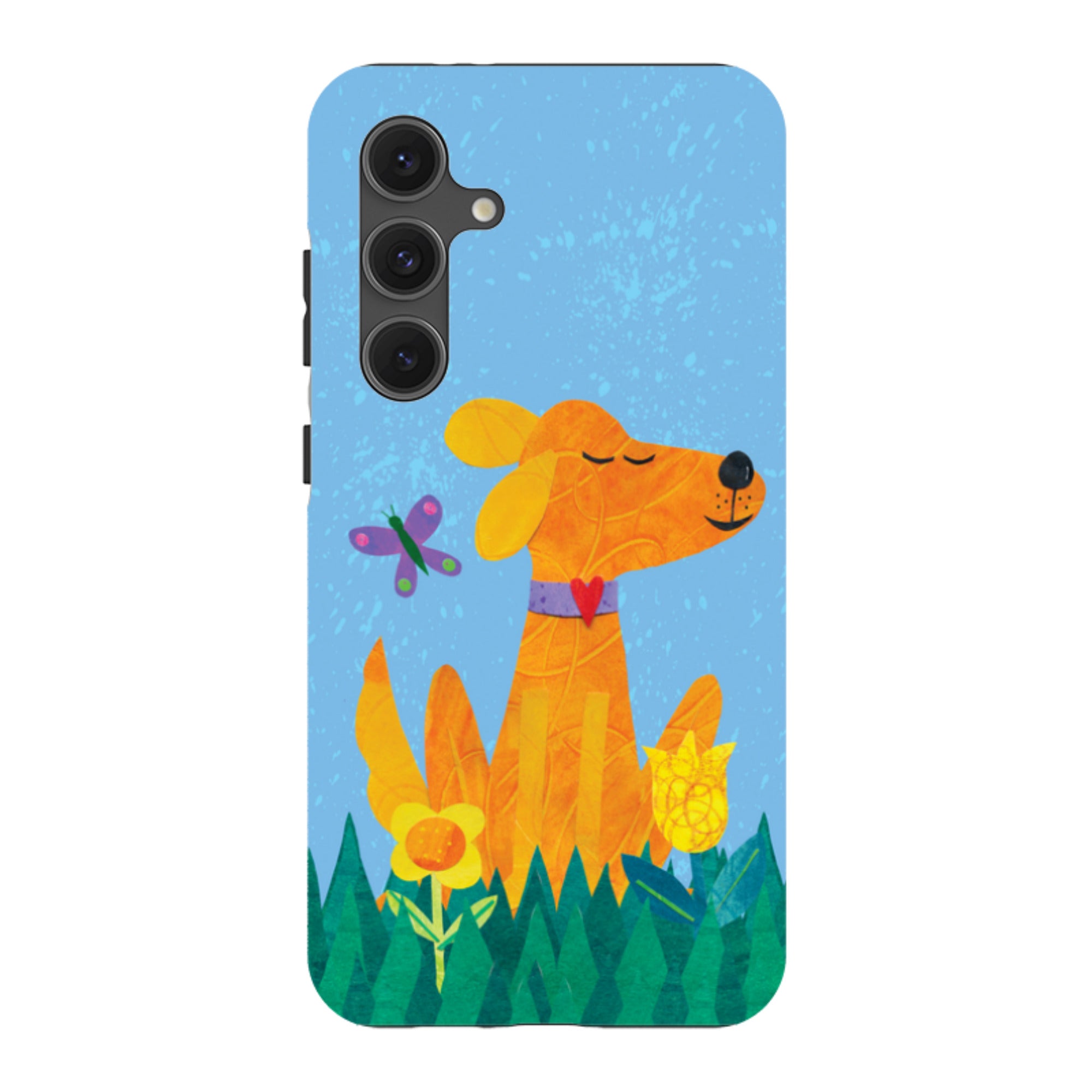 Samsung Tough Case - Pup In The Grass By Tracey English
