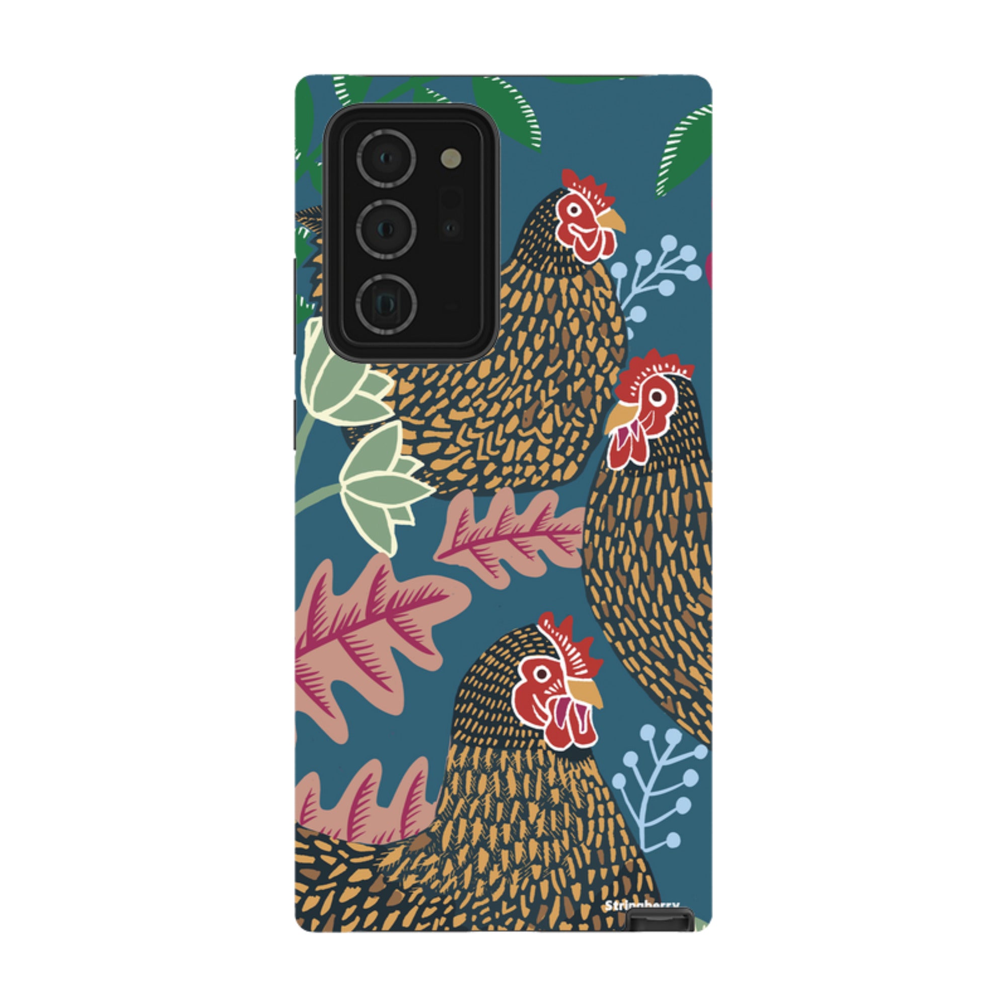 Samsung Tough Case - Three French Hens By Kate Heiss