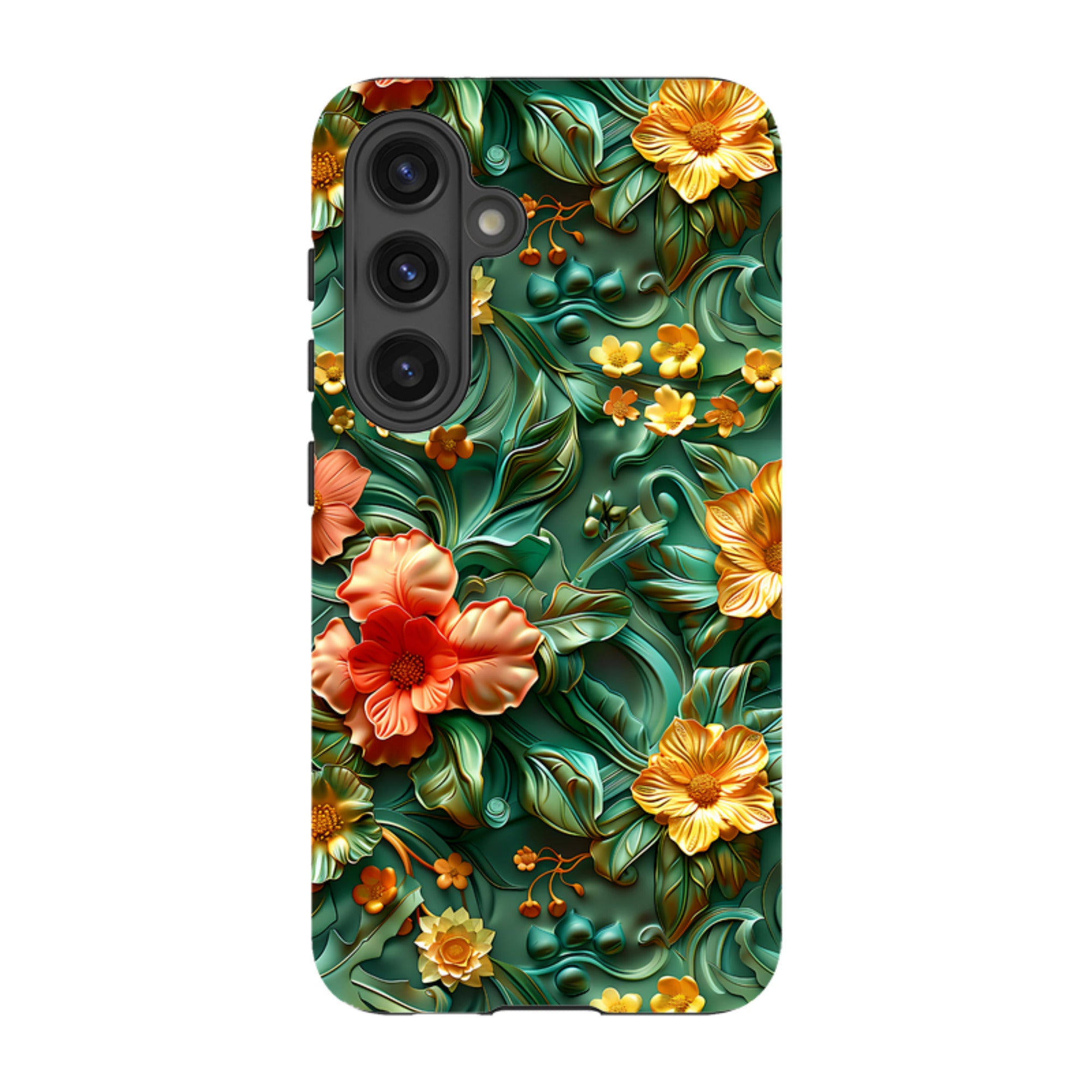 Samsung Tough Case - Jade Floral