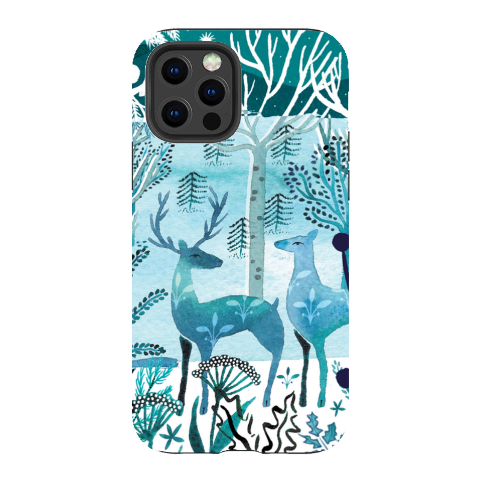 iPhone Tough Case - Frosted Branches By Emma Frances Grant
