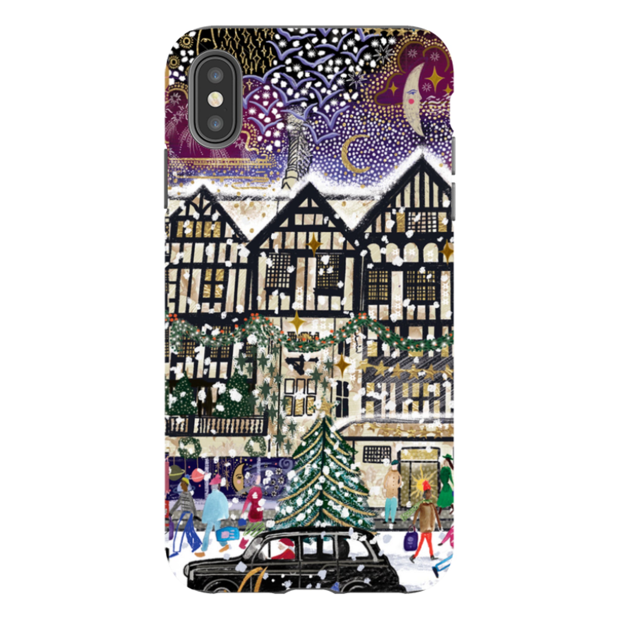 iPhone Tough Case - Christmas In London II By Emma Frances Grant