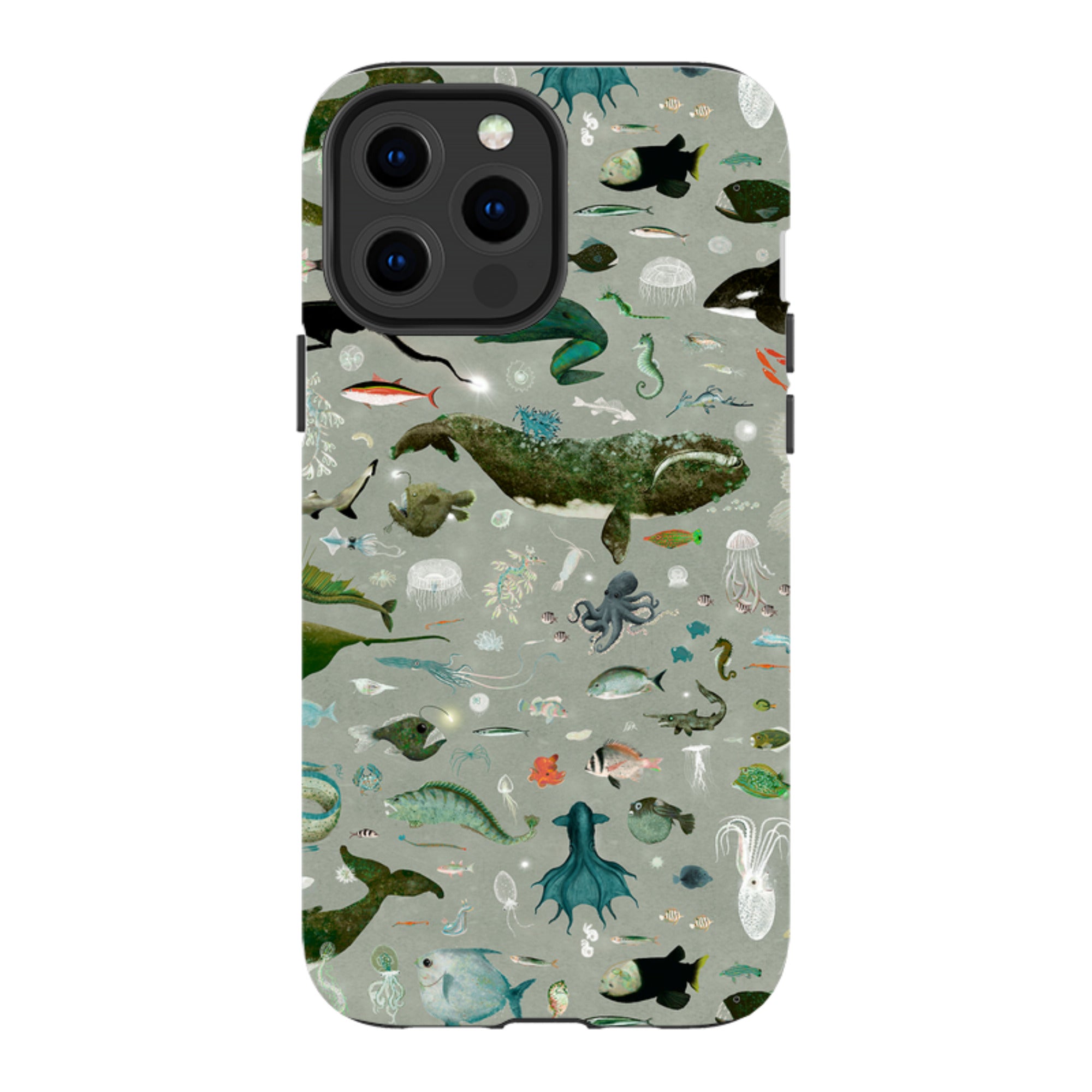 iPhone Tough Case - Moon Shadow By Katherine Quinn