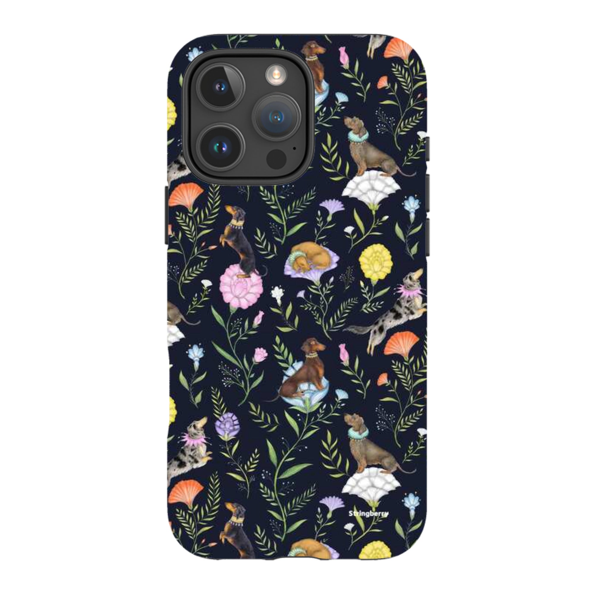 iPhone Tough Case - Doxy Day Afternoon Marine By Catherine Rowe
