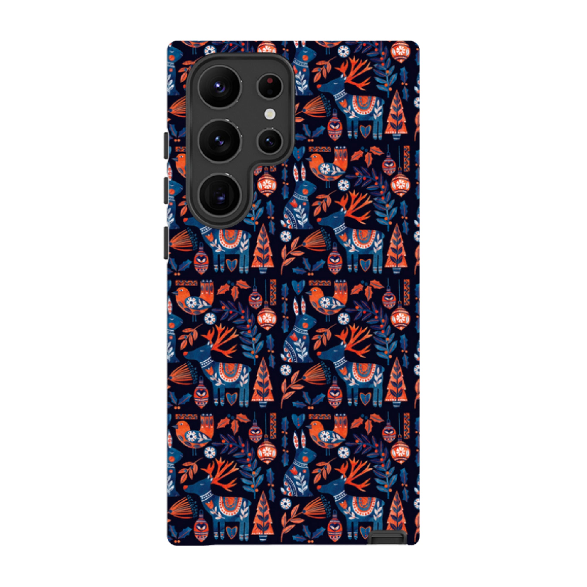 Samsung Tough Case - Scandi Animals Dark By Tracey English