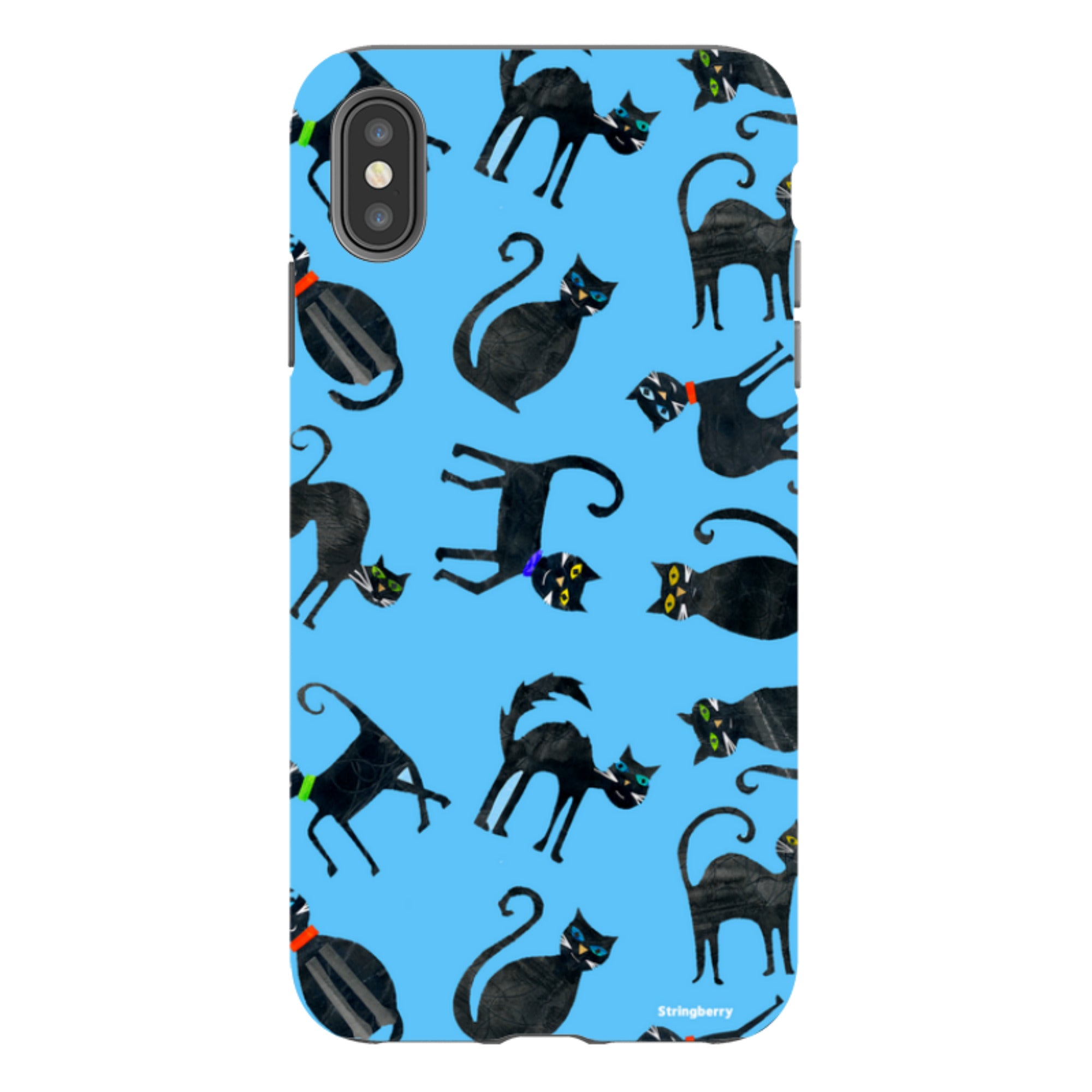 iPhone Tough Case - Tossed Cats By Tracey English