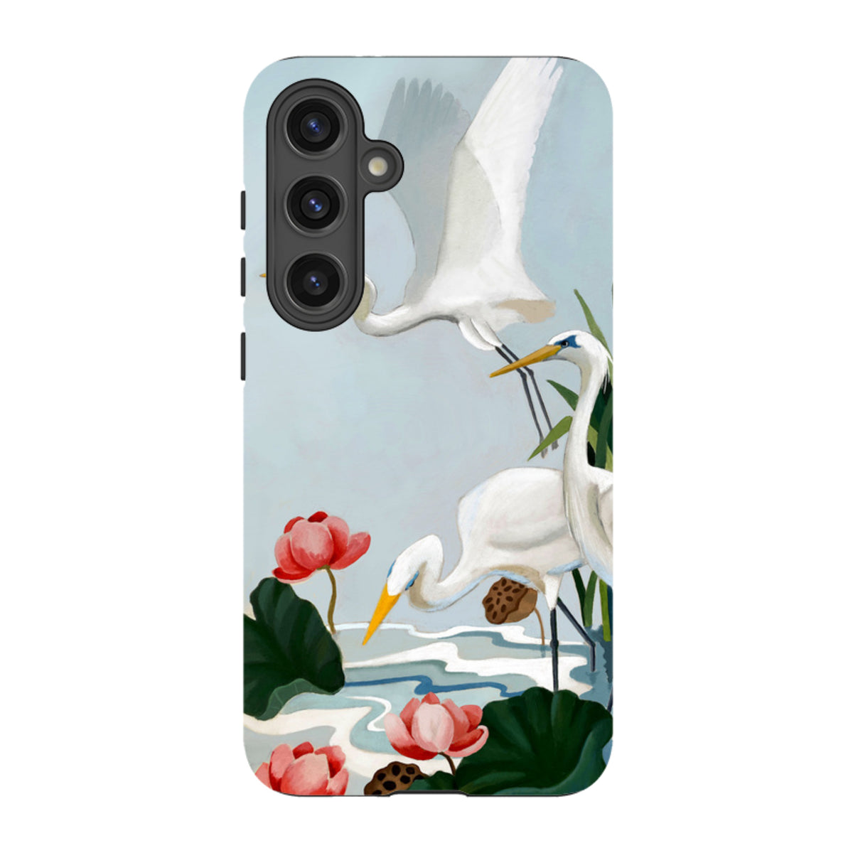 Samsung Tough Case - Egrets And Lillie's By Bex Parkin