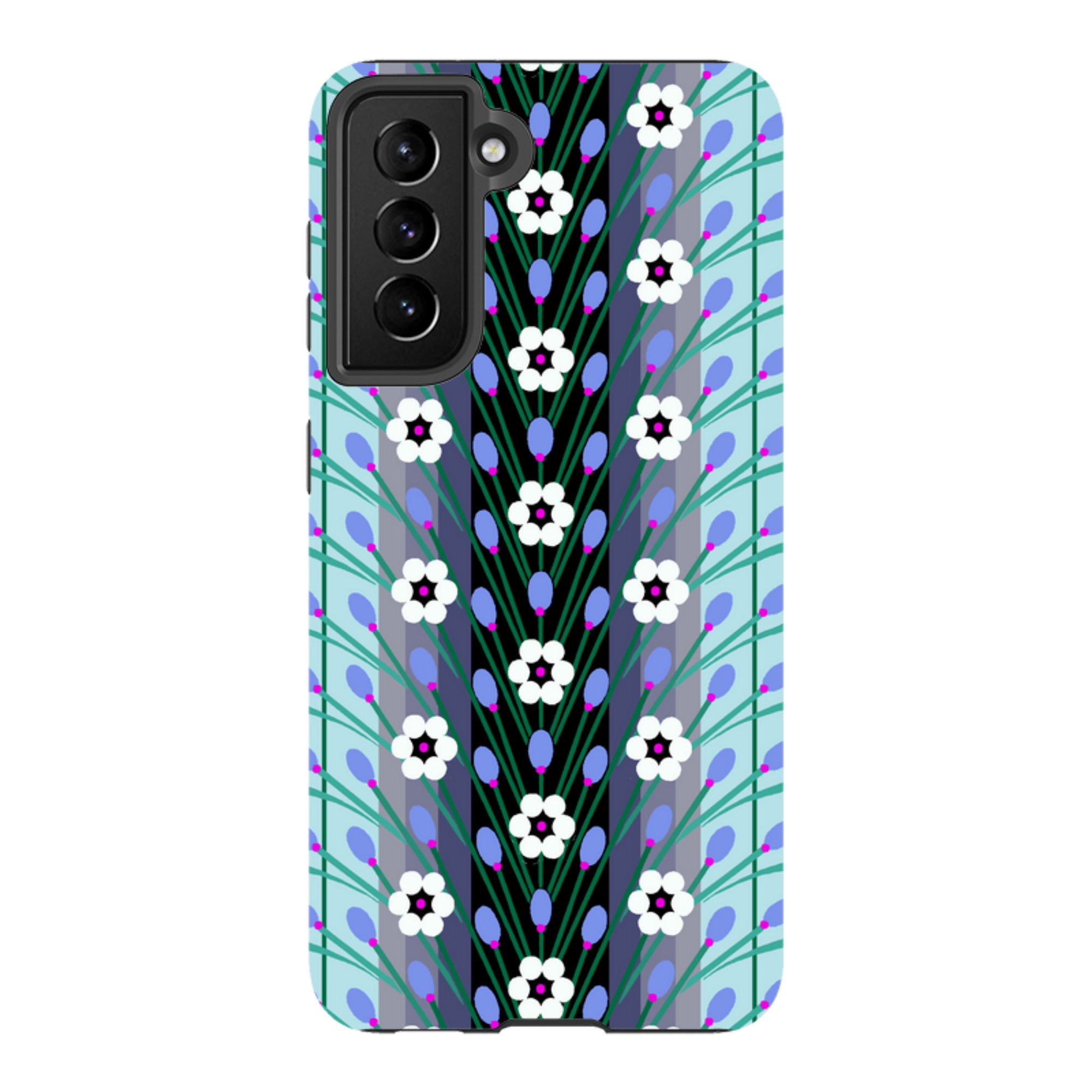 Samsung Tough  Case - Lavender Blue By Cressida Bell