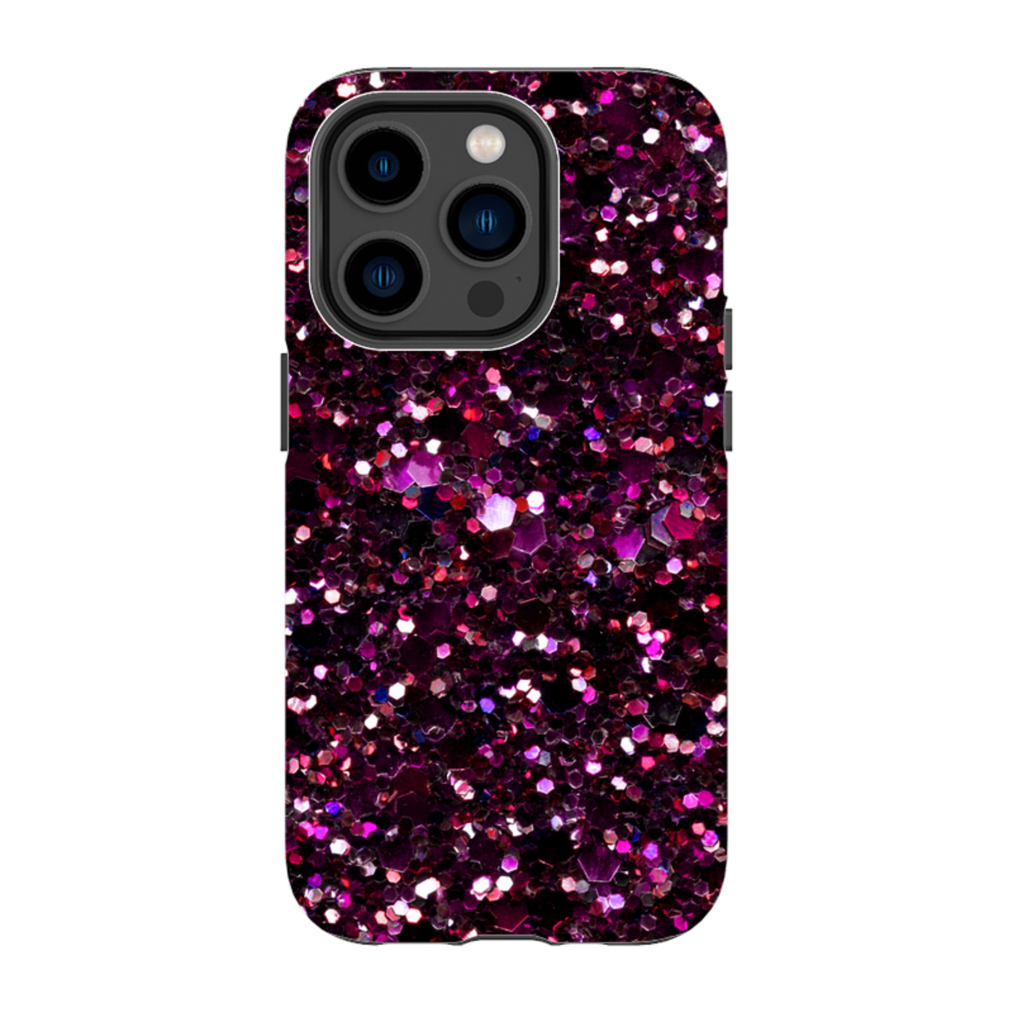 iPhone MagSafe Tough Case -  Rubies By Kitty Joseph (case does not glitter)